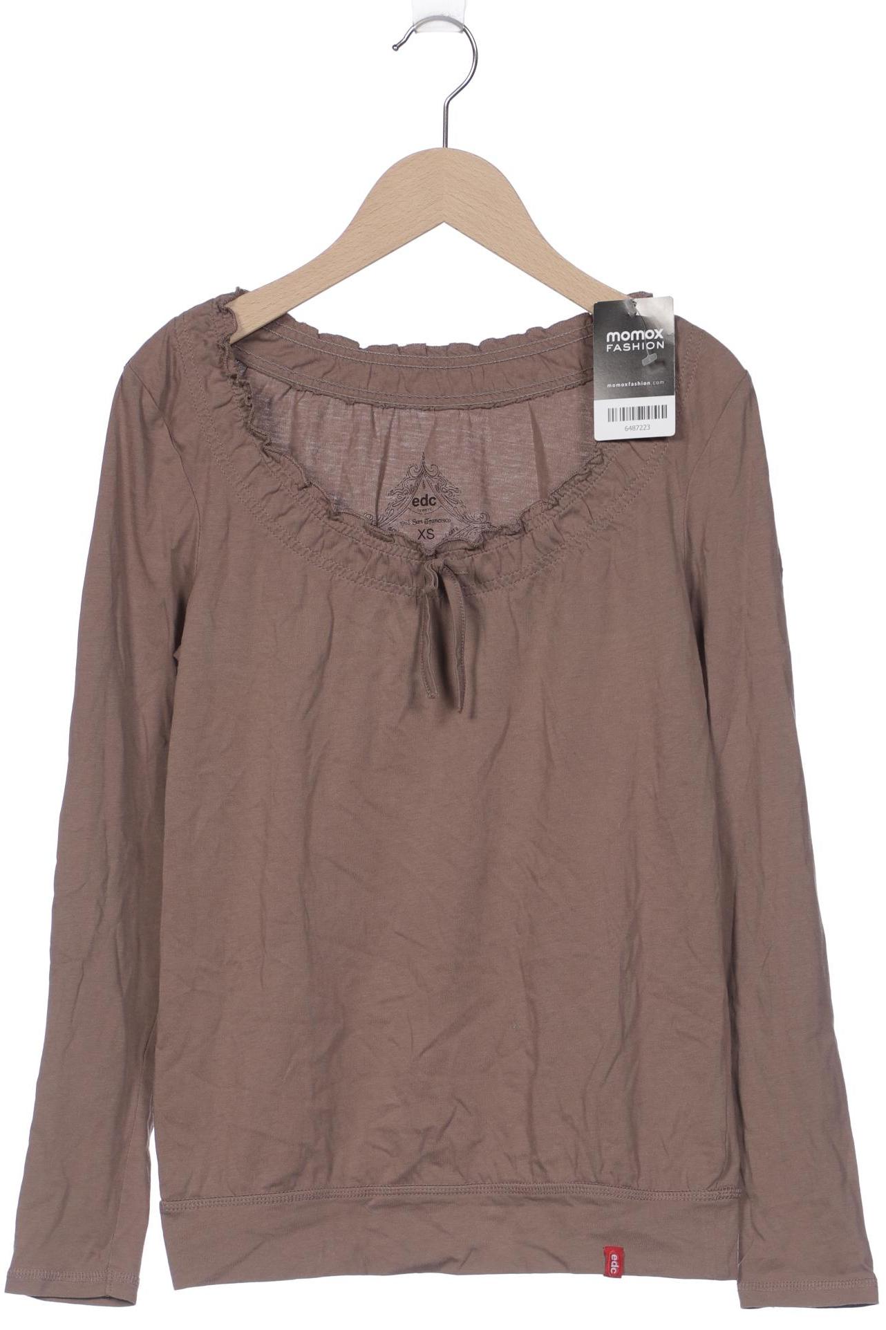 

Esprit Damen Langarmshirt, braun, Gr. 34