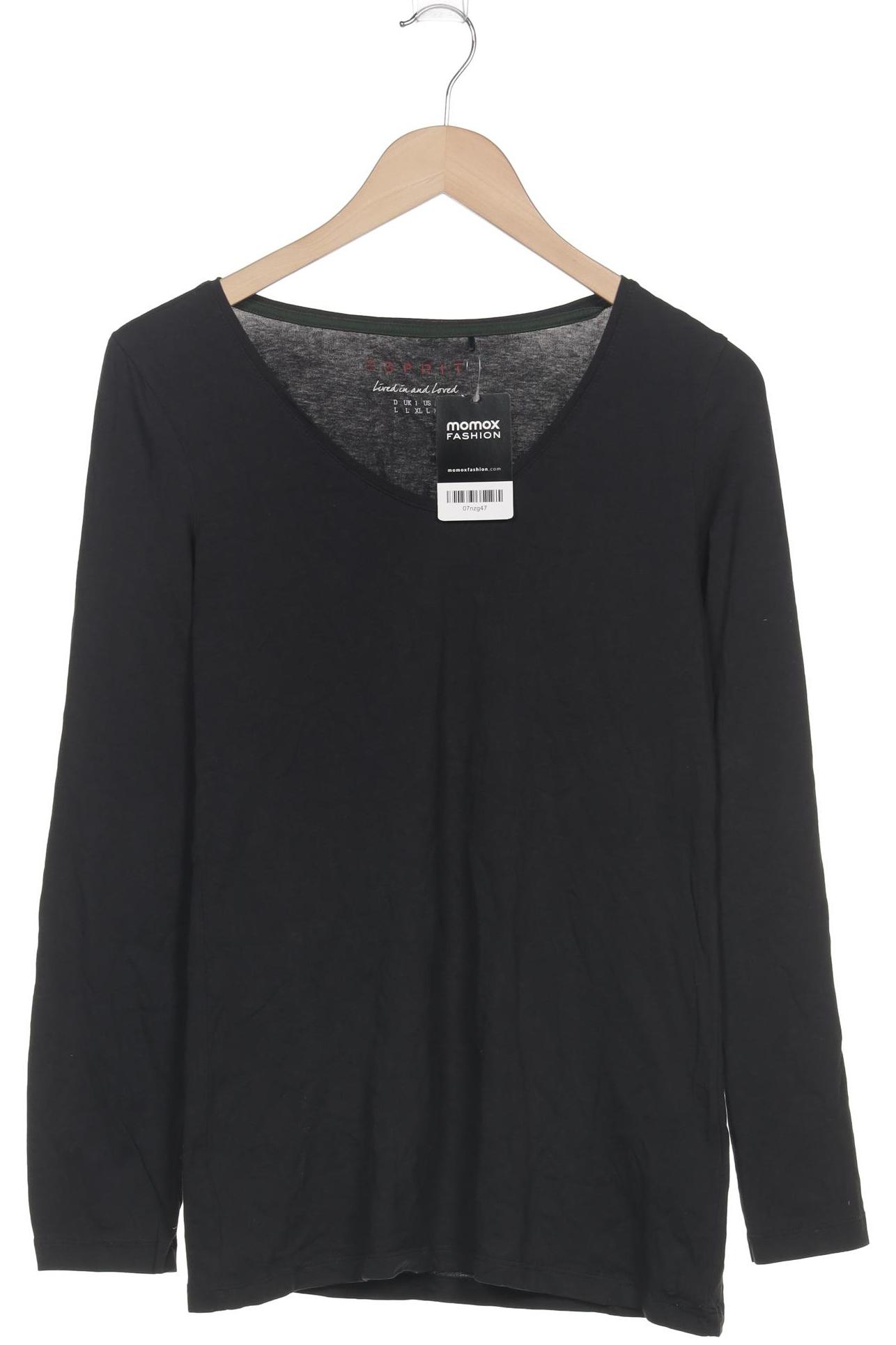 

Esprit Damen Langarmshirt, schwarz, Gr. 42