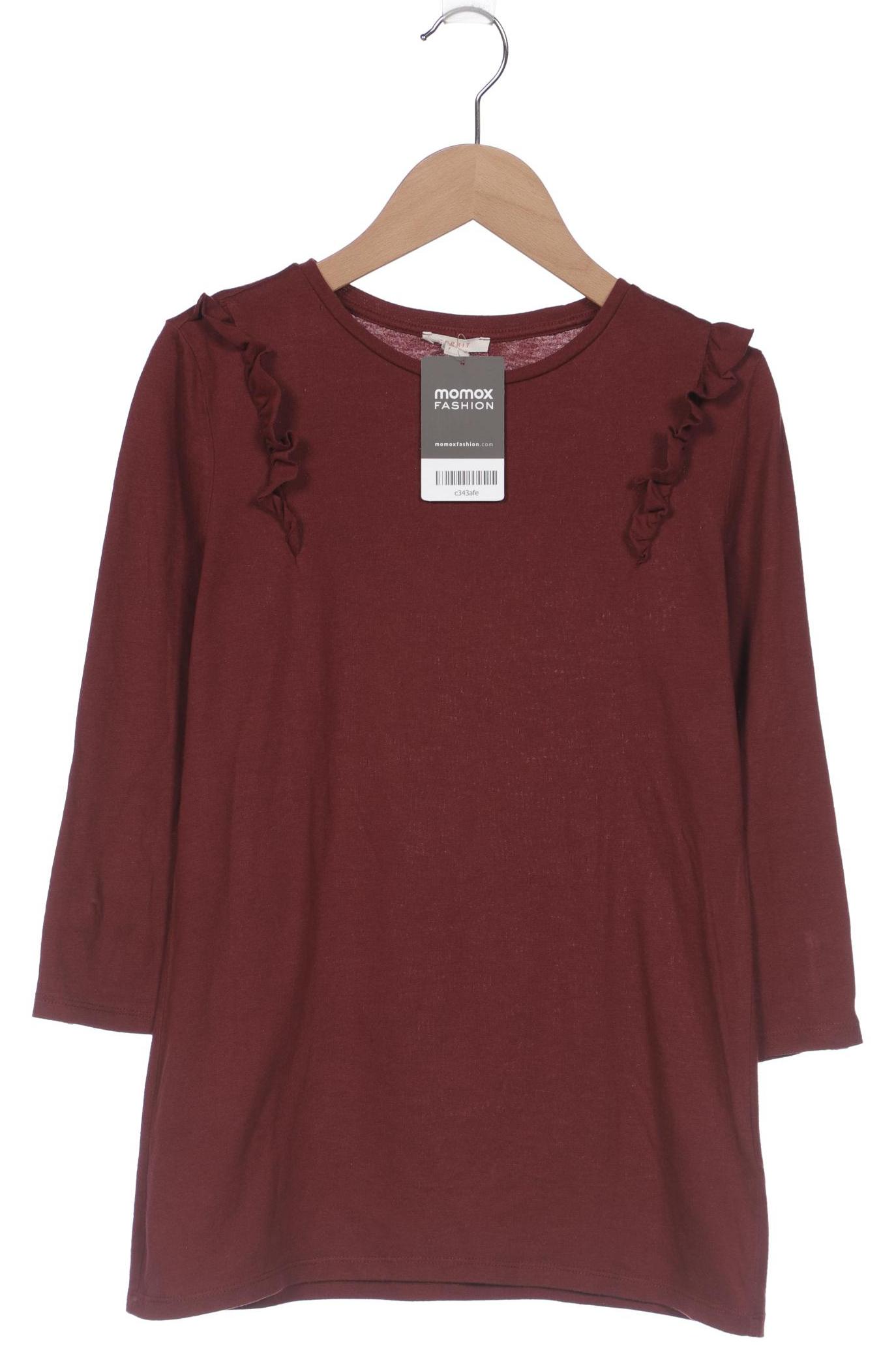 

Esprit Damen Langarmshirt, bordeaux, Gr. 34