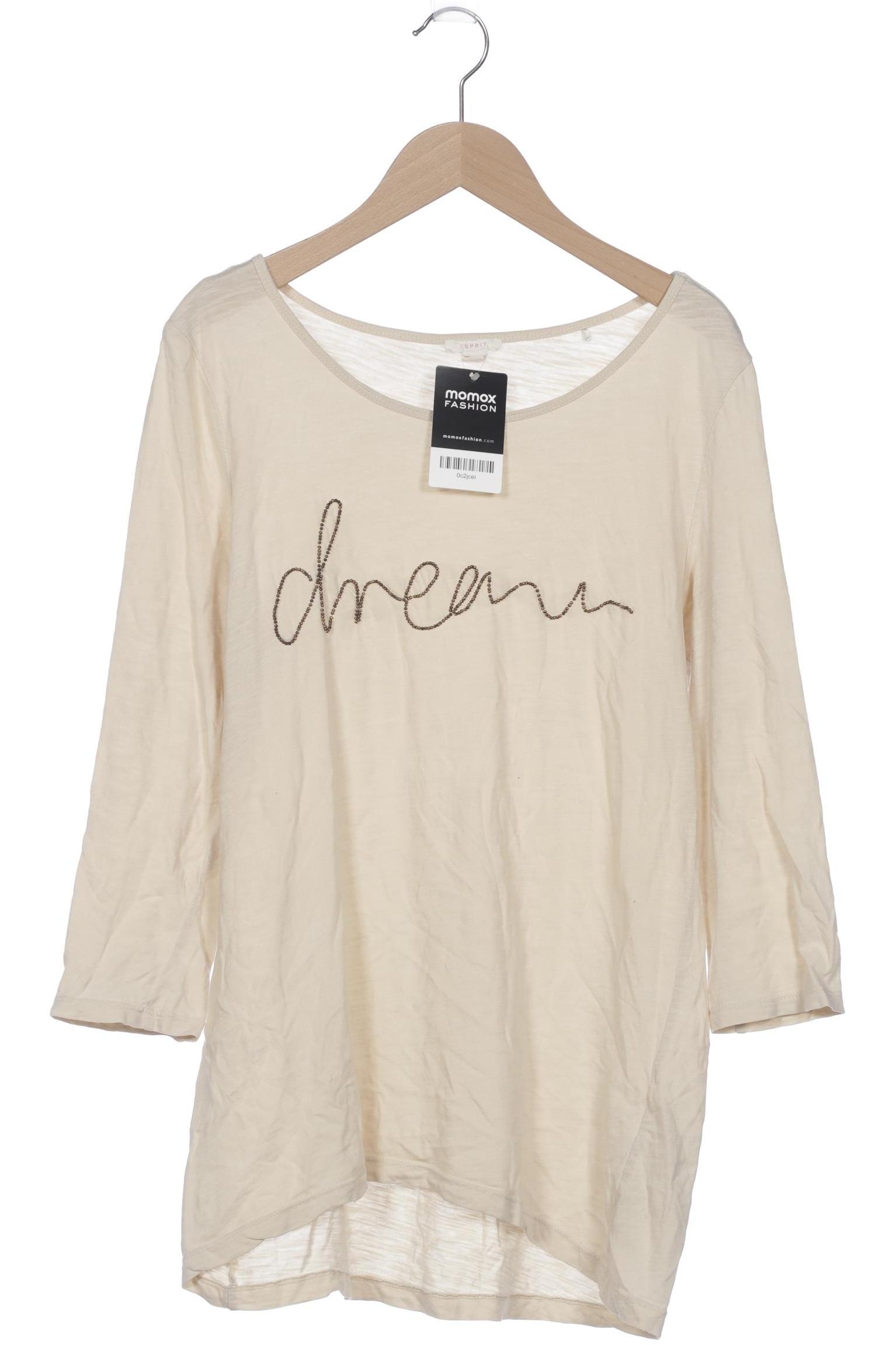 

Esprit Damen Langarmshirt, beige, Gr. 36