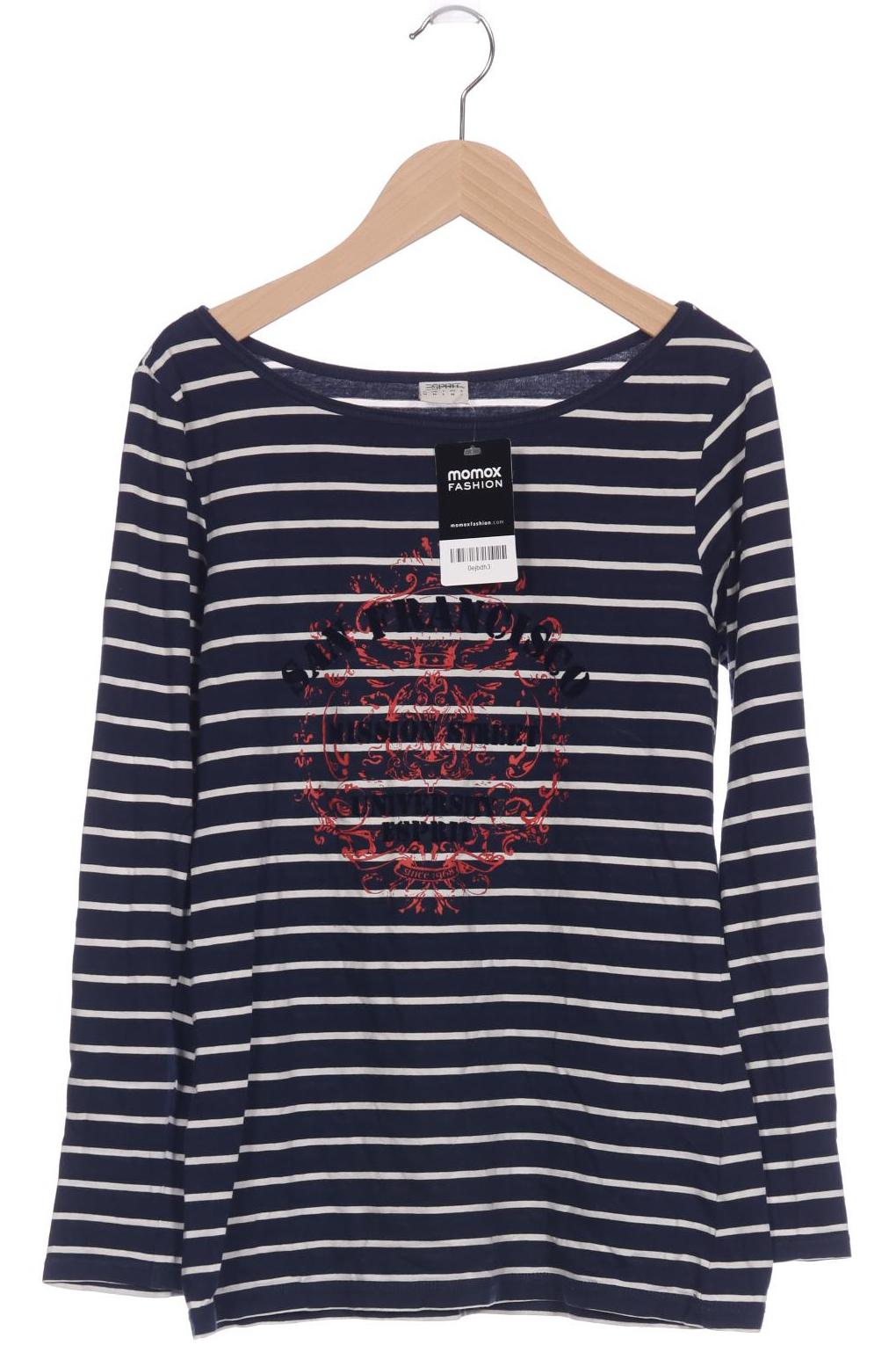 

Esprit Damen Langarmshirt, marineblau, Gr. 38