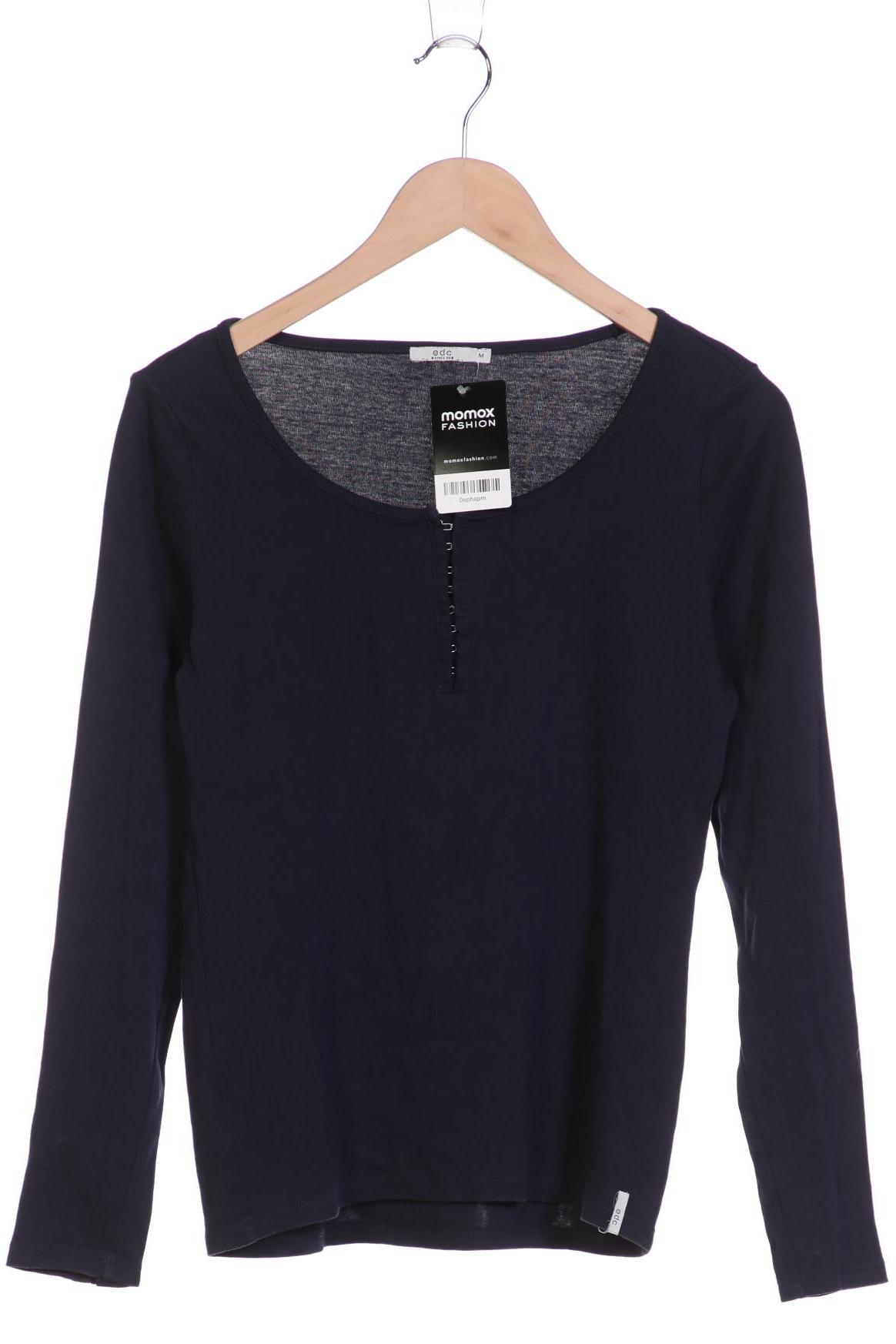 

Esprit Damen Langarmshirt, marineblau, Gr. 38