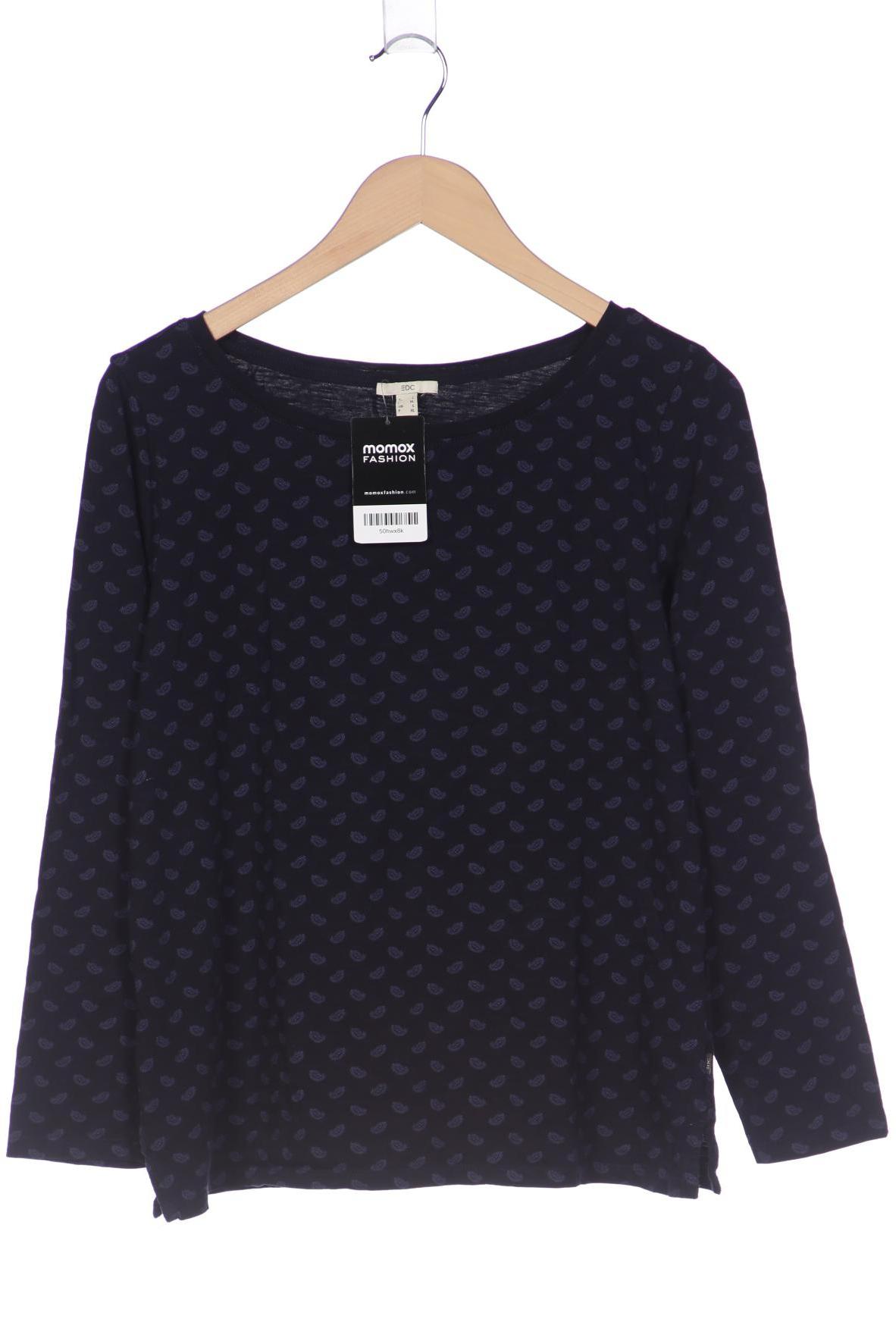 

Esprit Damen Langarmshirt, marineblau, Gr. 42