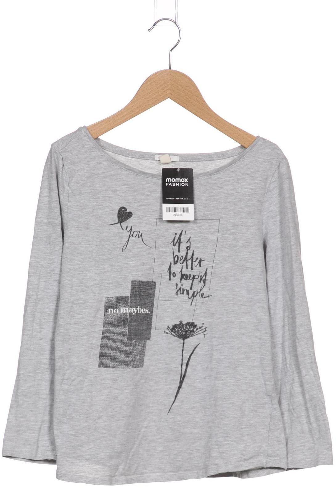 

Esprit Damen Langarmshirt, grau, Gr. 36