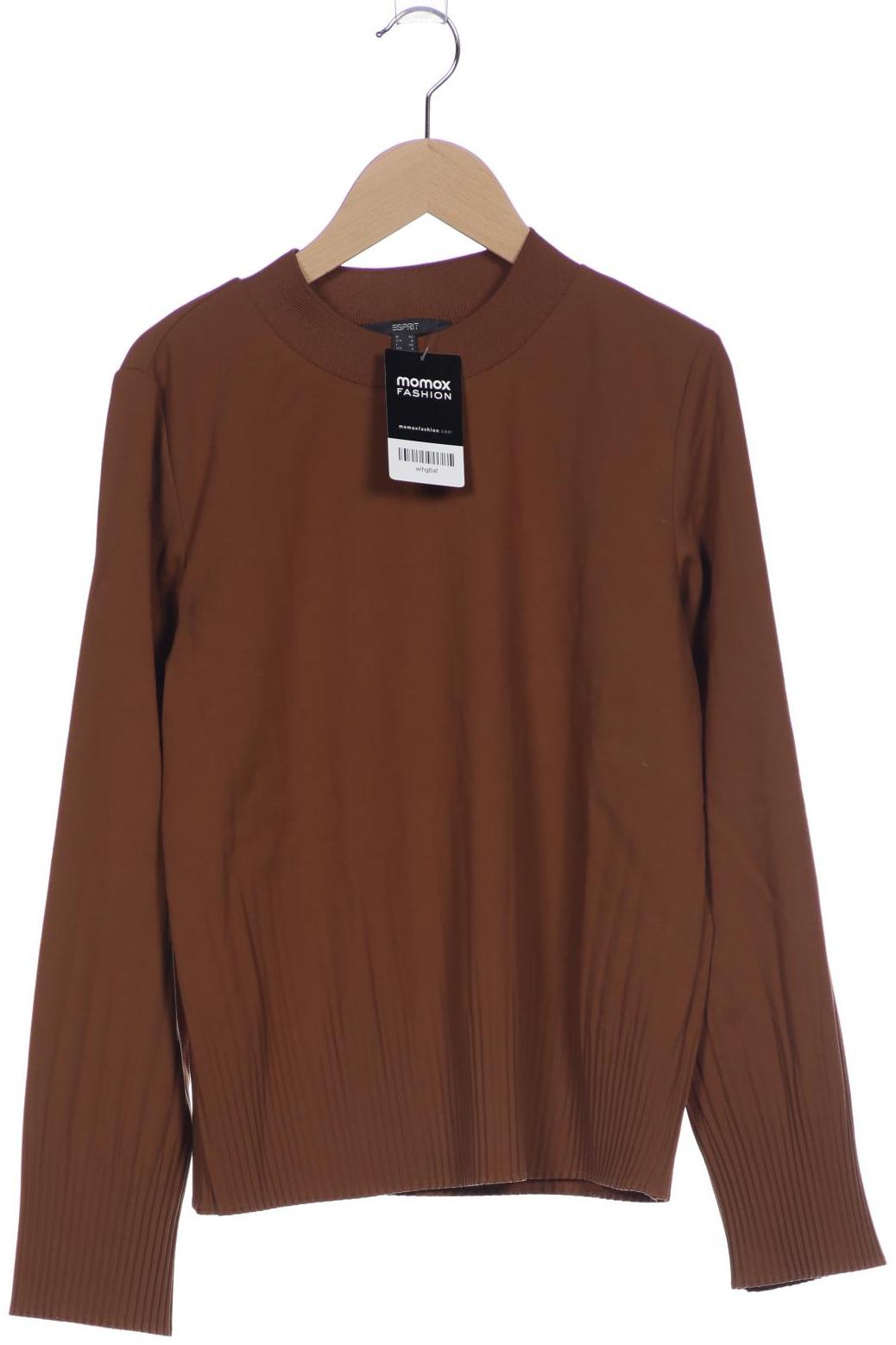

Esprit Damen Langarmshirt, braun, Gr. 32