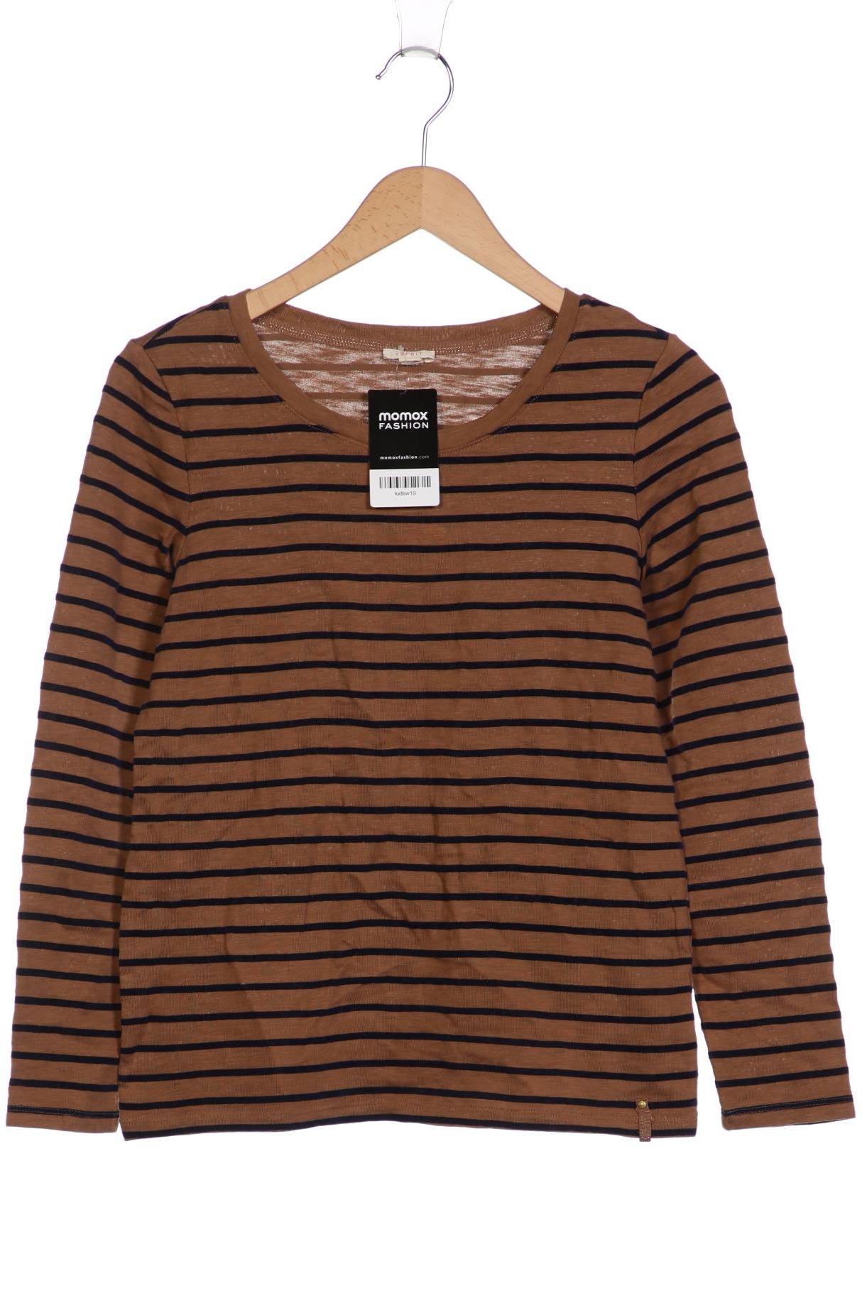 

Esprit Damen Langarmshirt, braun, Gr. 34