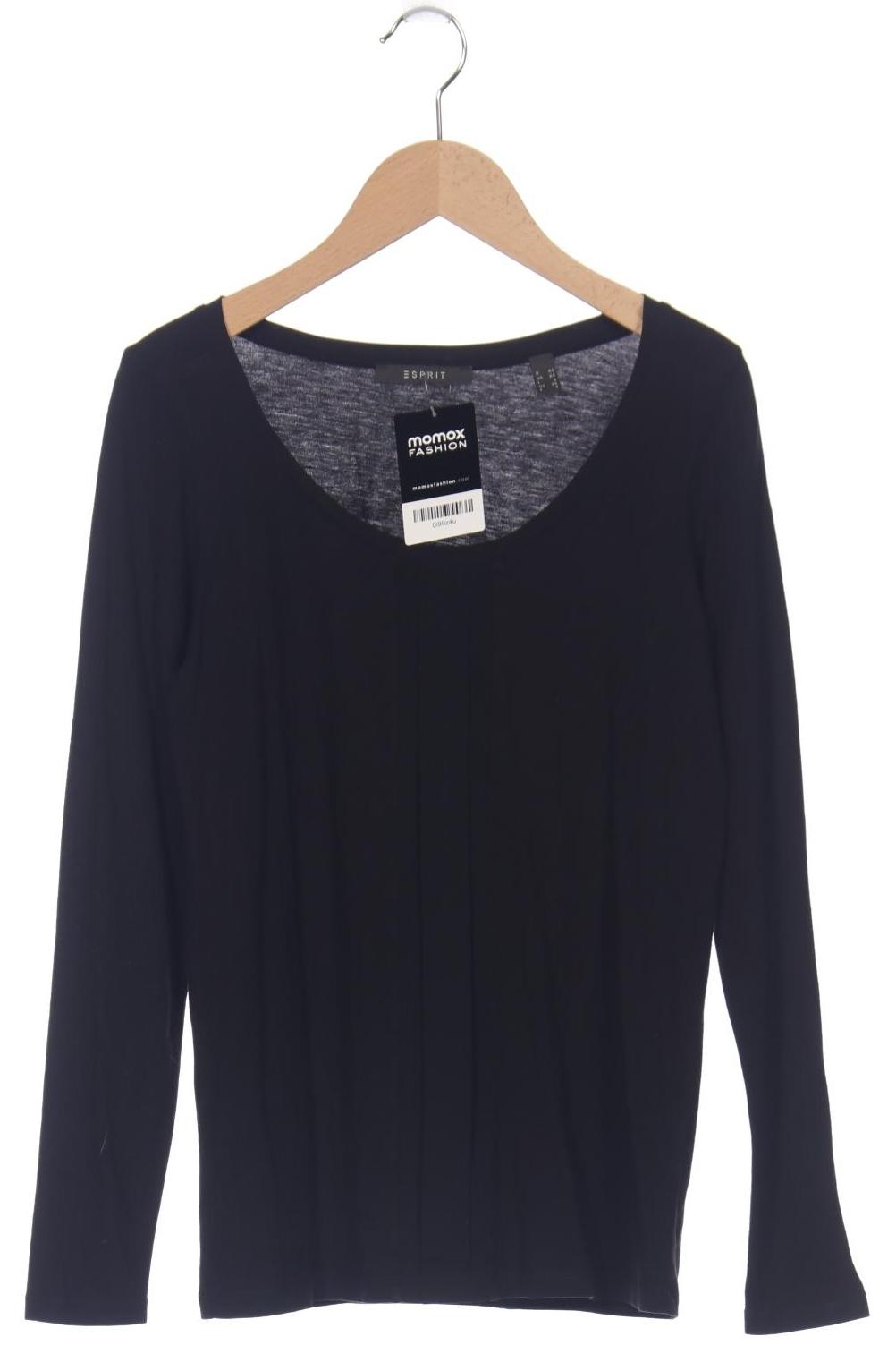 

Esprit Damen Langarmshirt, schwarz, Gr. 34