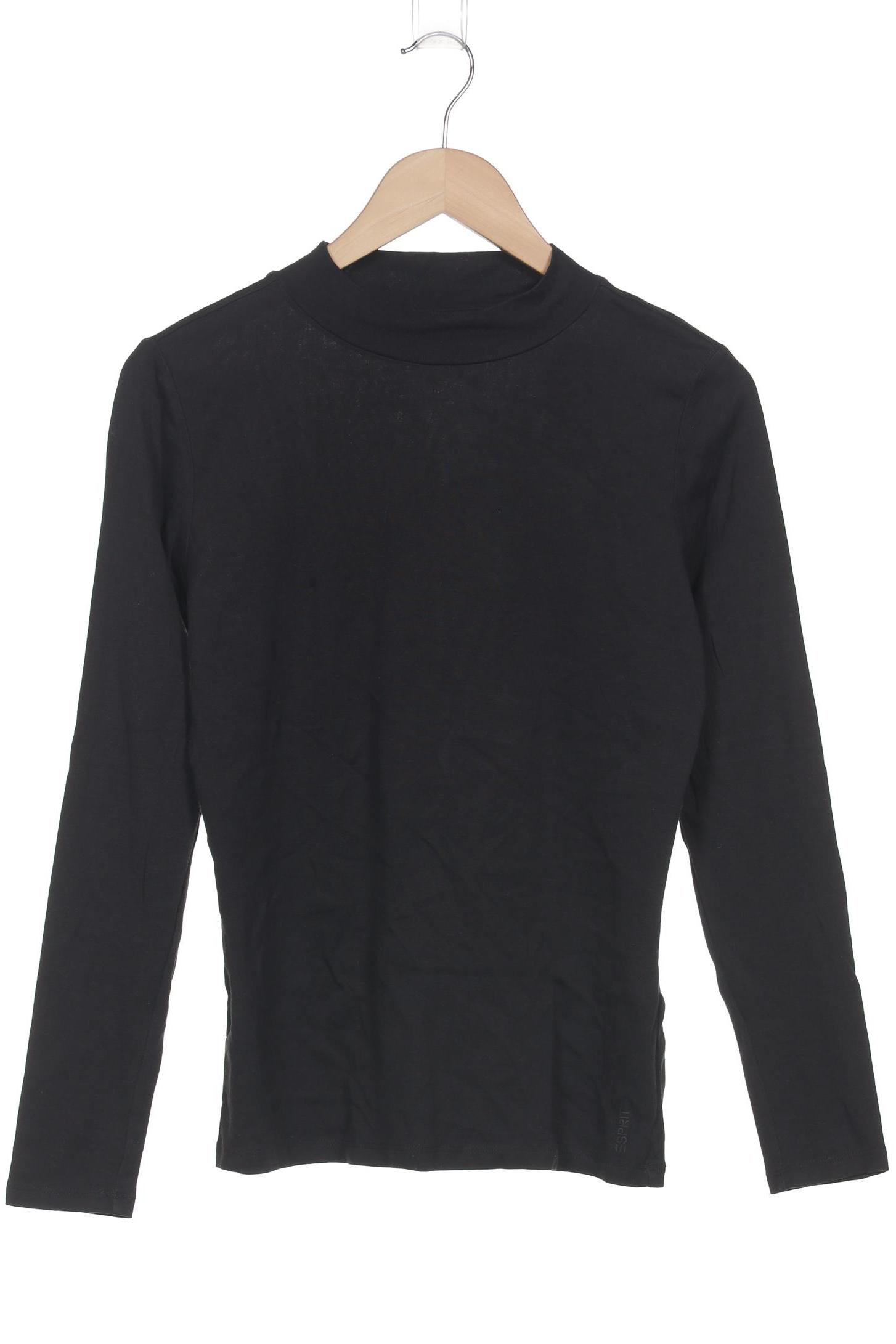 

Esprit Damen Langarmshirt, schwarz, Gr. 38