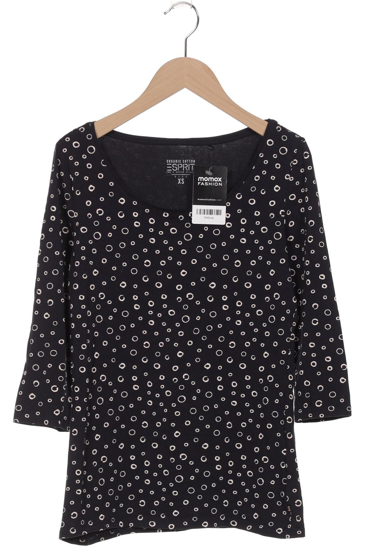 

Esprit Damen Langarmshirt, marineblau, Gr. 34