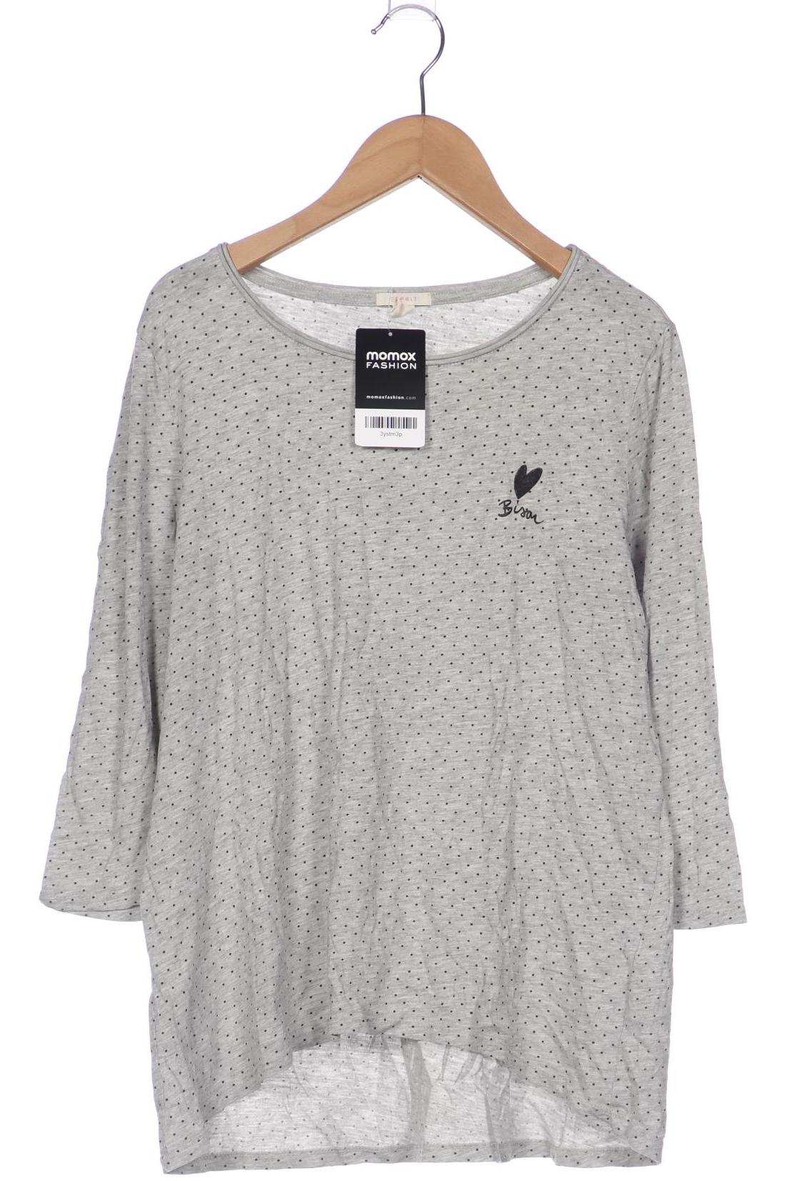 

Esprit Damen Langarmshirt, grau, Gr. 38