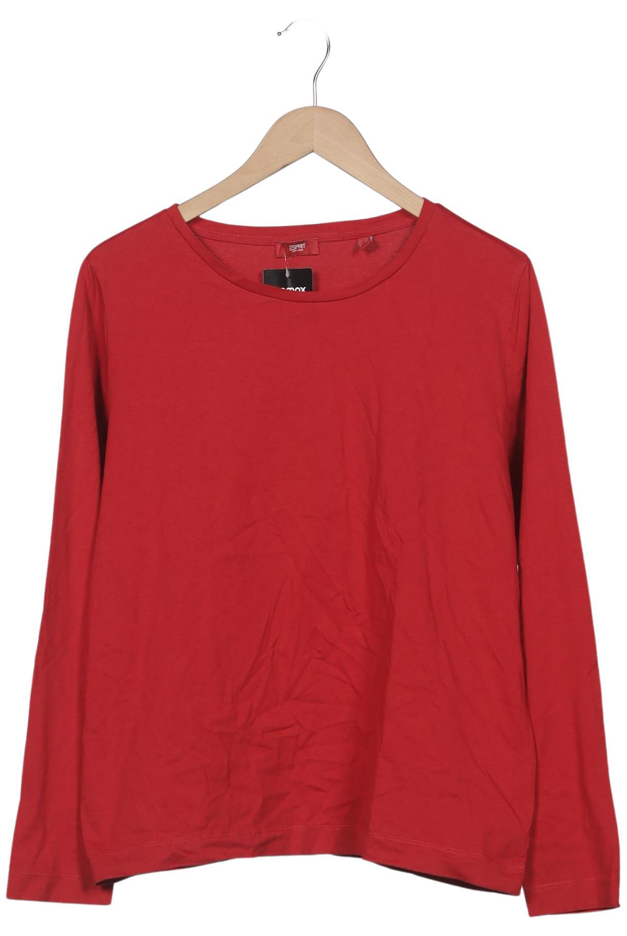 

Esprit Damen Langarmshirt, rot, Gr. 46