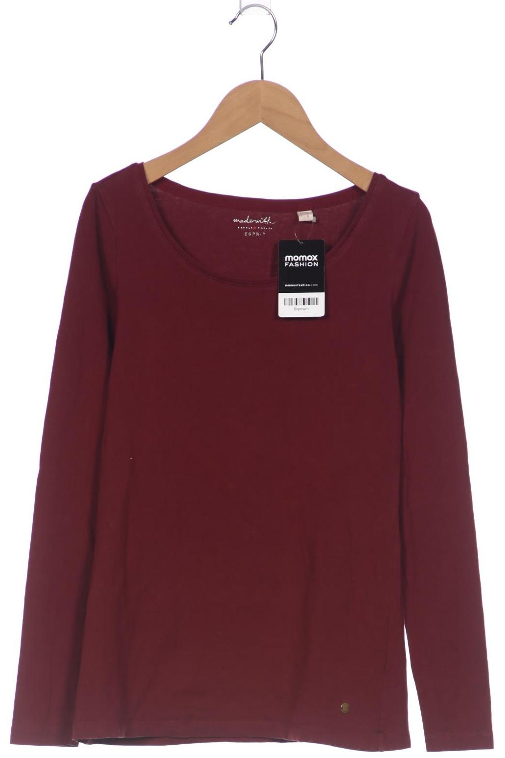 

Esprit Damen Langarmshirt, bordeaux, Gr. 36