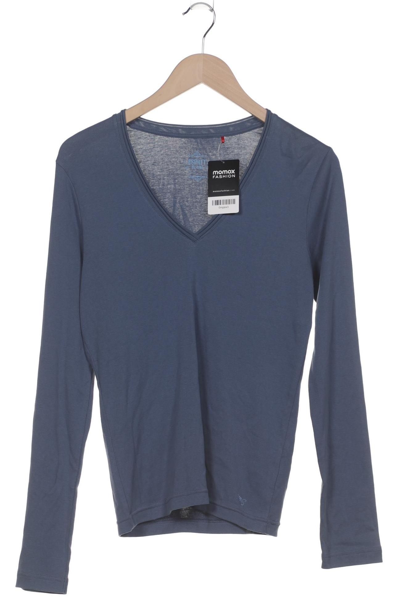 

Esprit Damen Langarmshirt, blau, Gr. 42