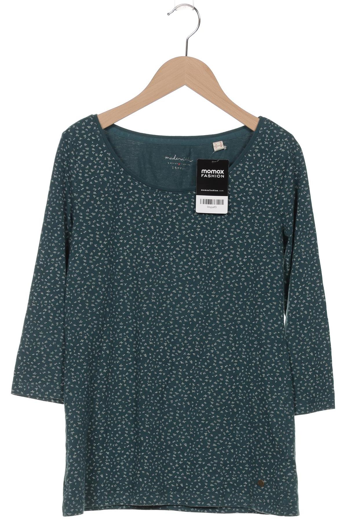 

Esprit Damen Langarmshirt, türkis, Gr. 38