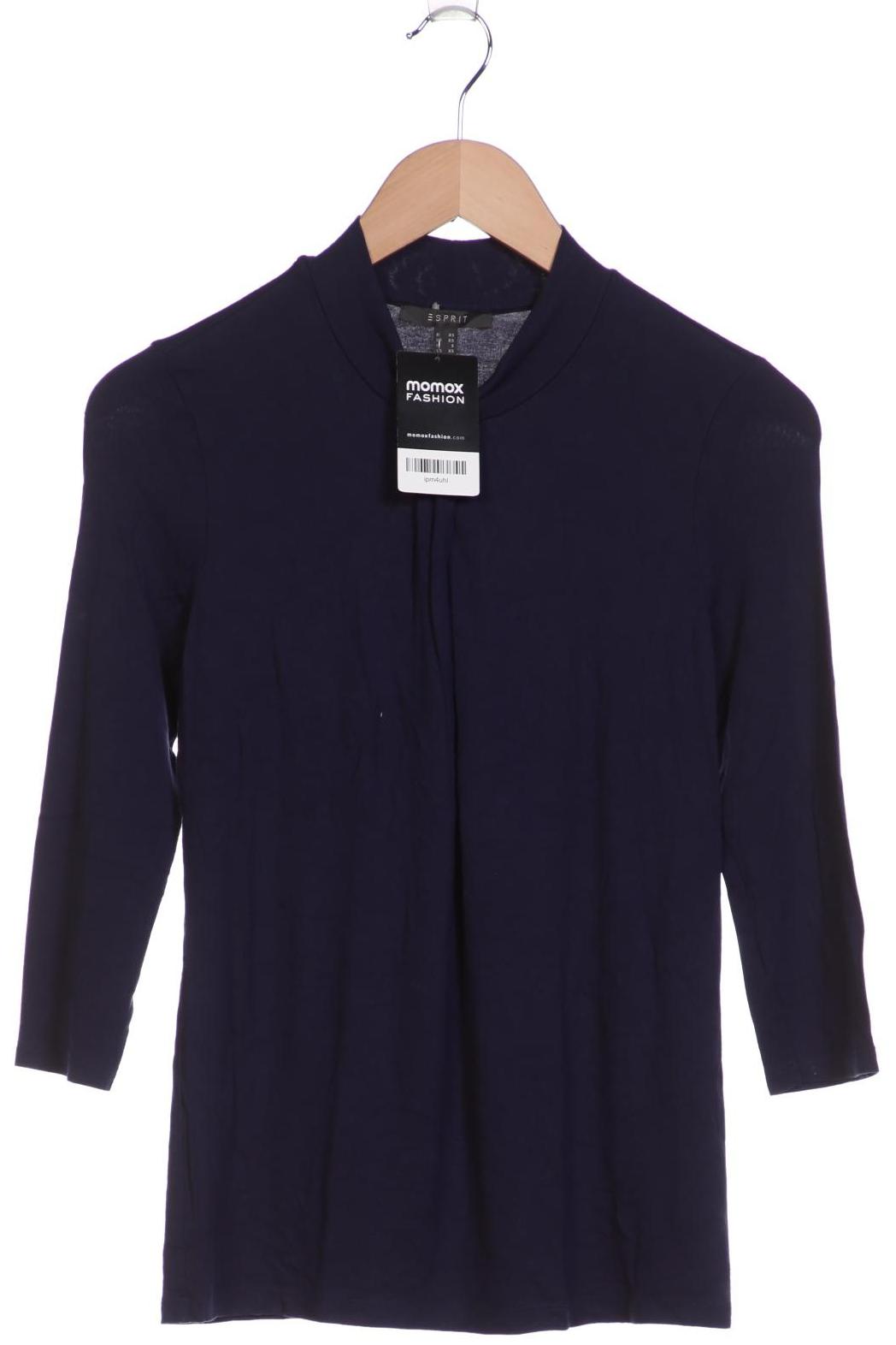 

Esprit Damen Langarmshirt, marineblau, Gr. 34