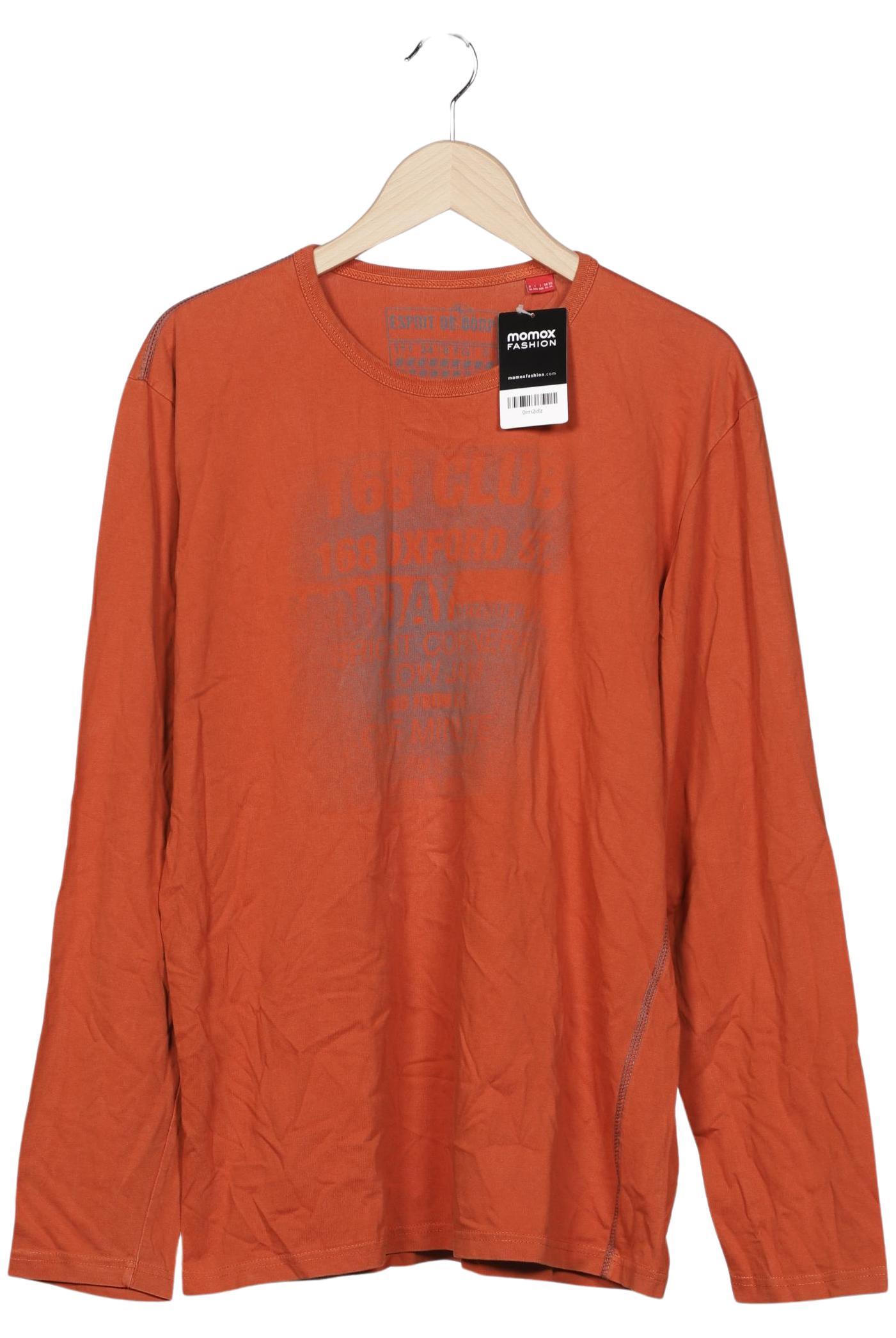 

Esprit Damen Langarmshirt, orange, Gr. 44