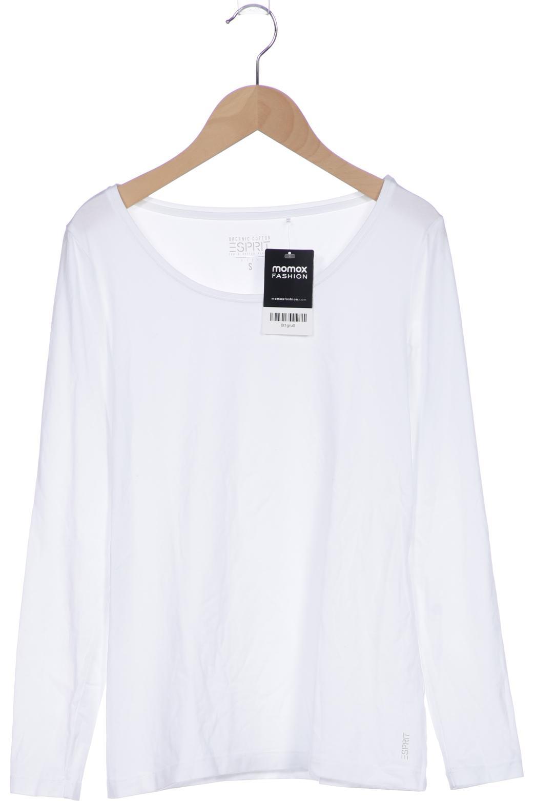 

Esprit Damen Langarmshirt, weiß, Gr. 36