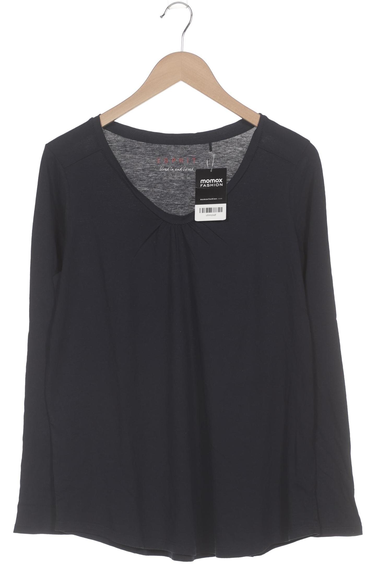 

Esprit Damen Langarmshirt, marineblau, Gr. 46