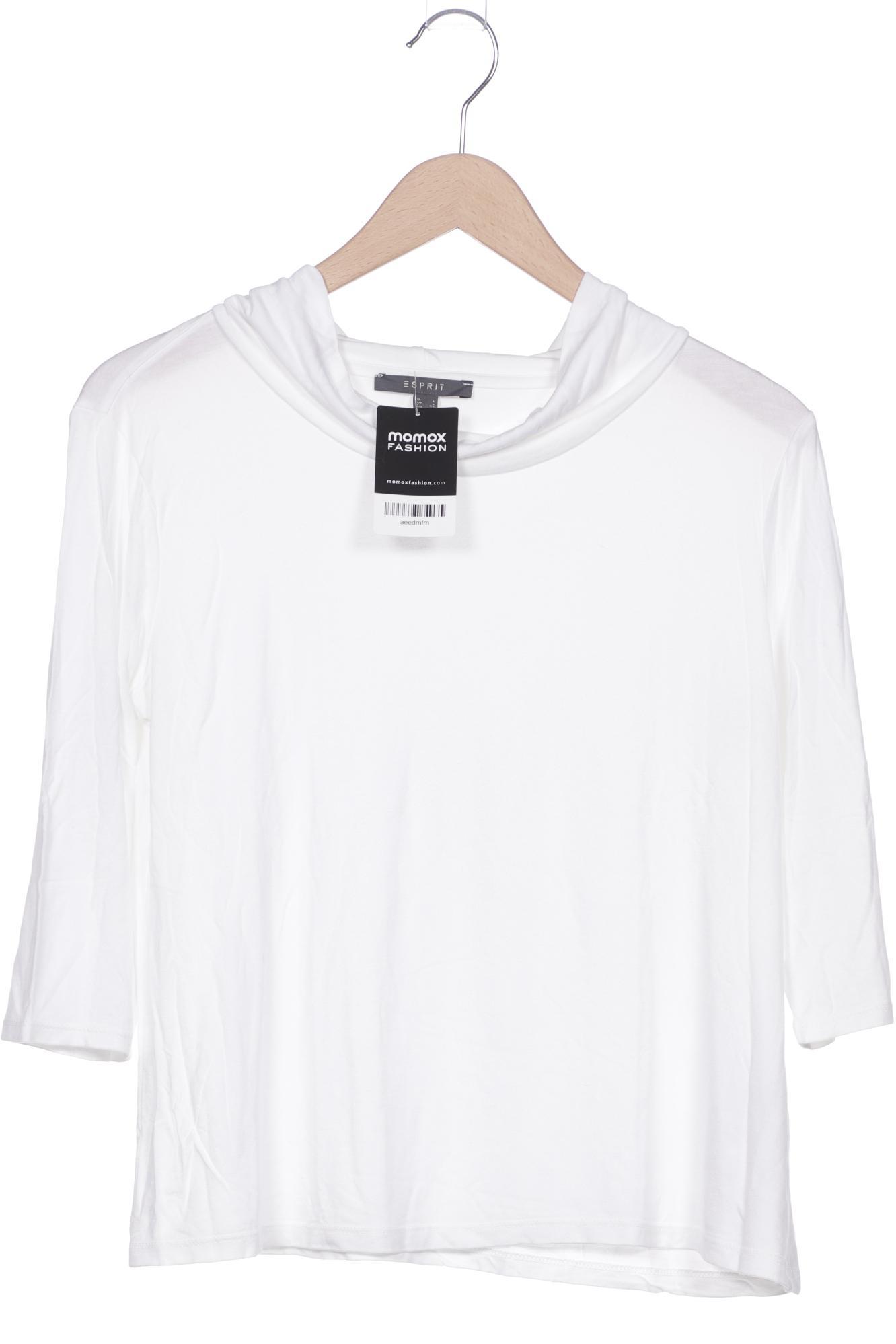 

Esprit Damen Langarmshirt, weiß, Gr. 42