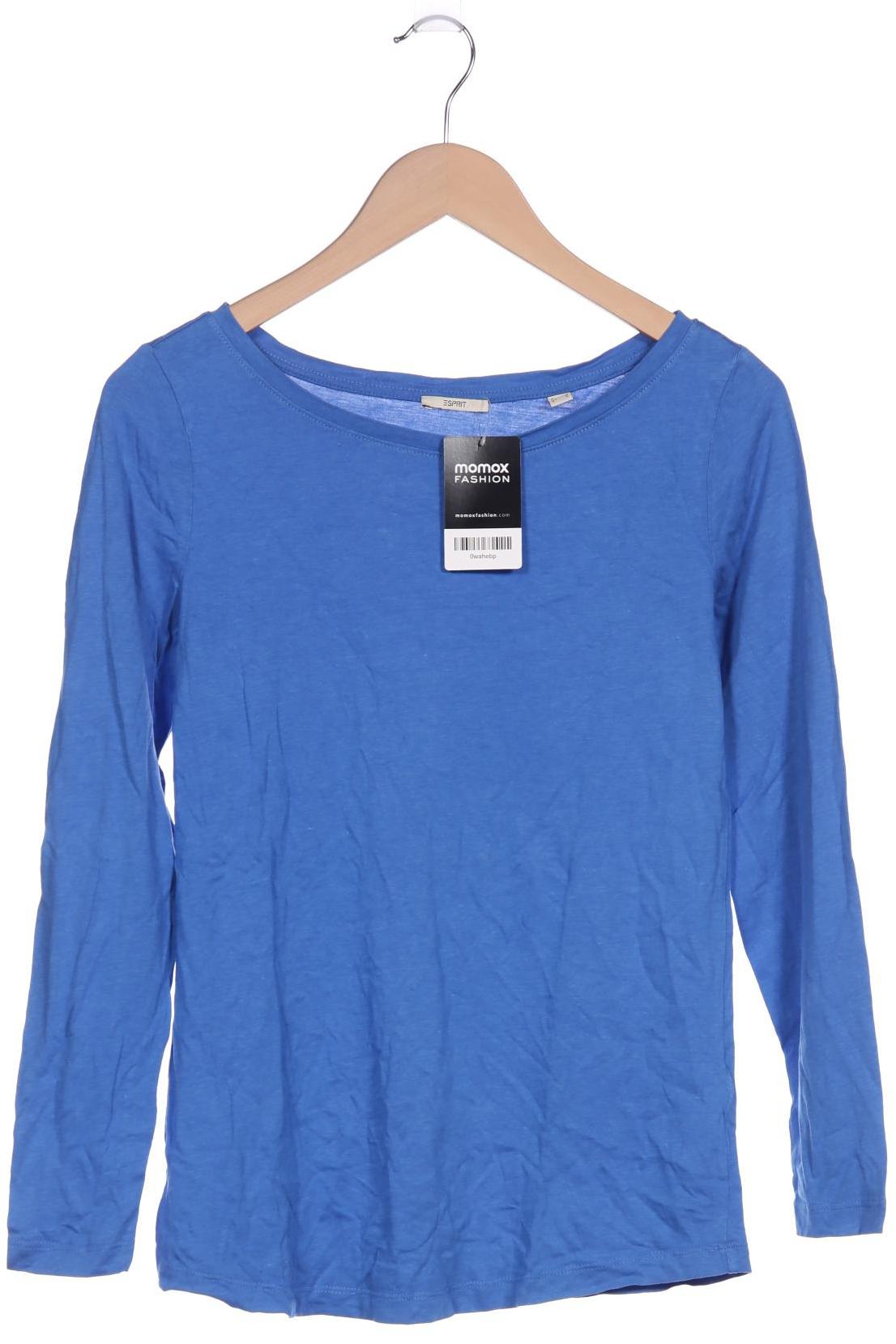 

Esprit Damen Langarmshirt, blau, Gr. 38