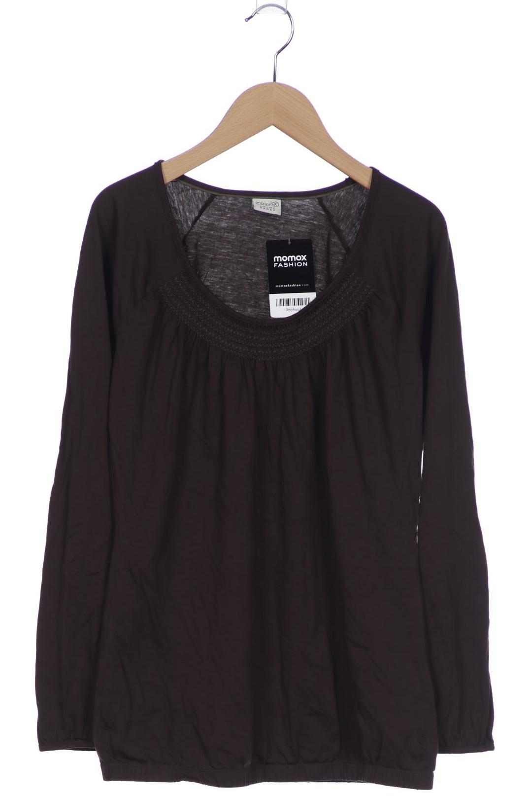 

Esprit Damen Langarmshirt, braun, Gr. 36
