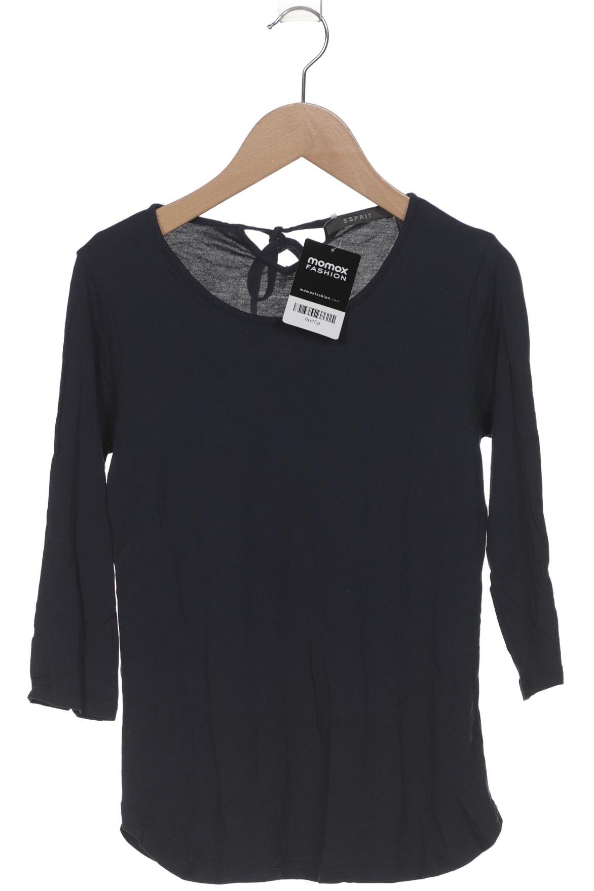 

Esprit Damen Langarmshirt, marineblau, Gr. 38