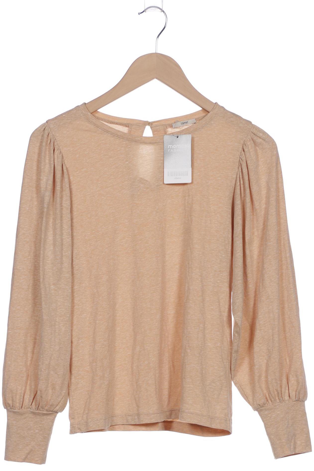 

Esprit Damen Langarmshirt, beige, Gr. 34