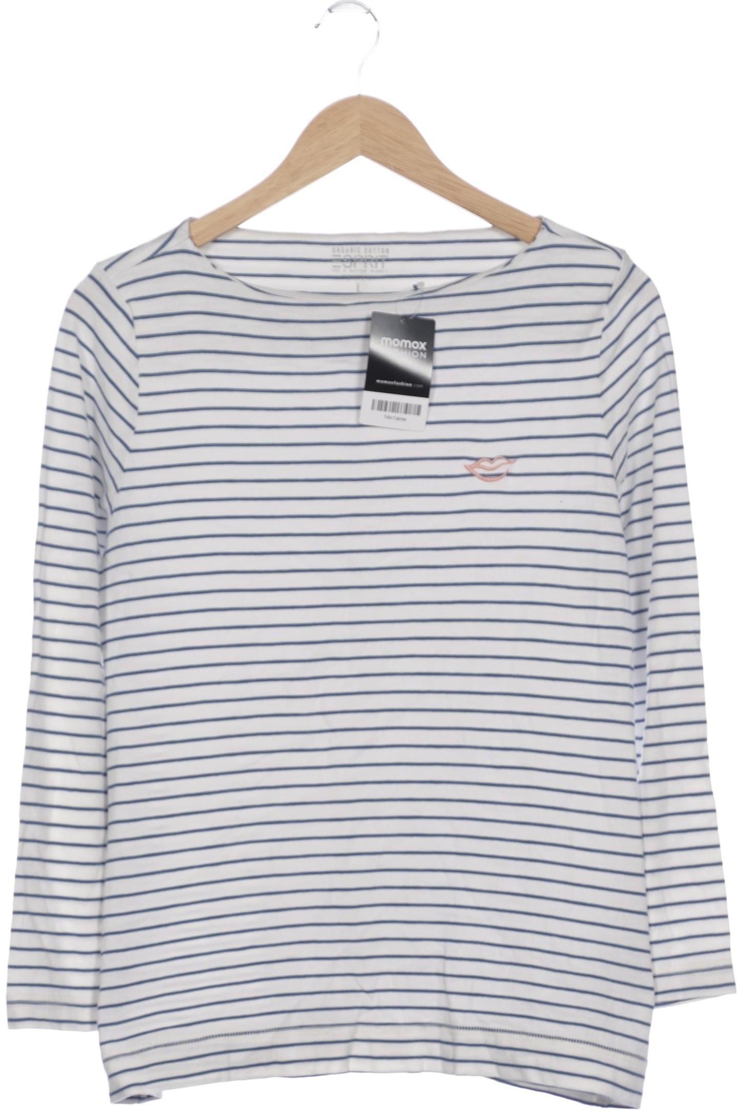 

Esprit Damen Langarmshirt, weiß, Gr. 42