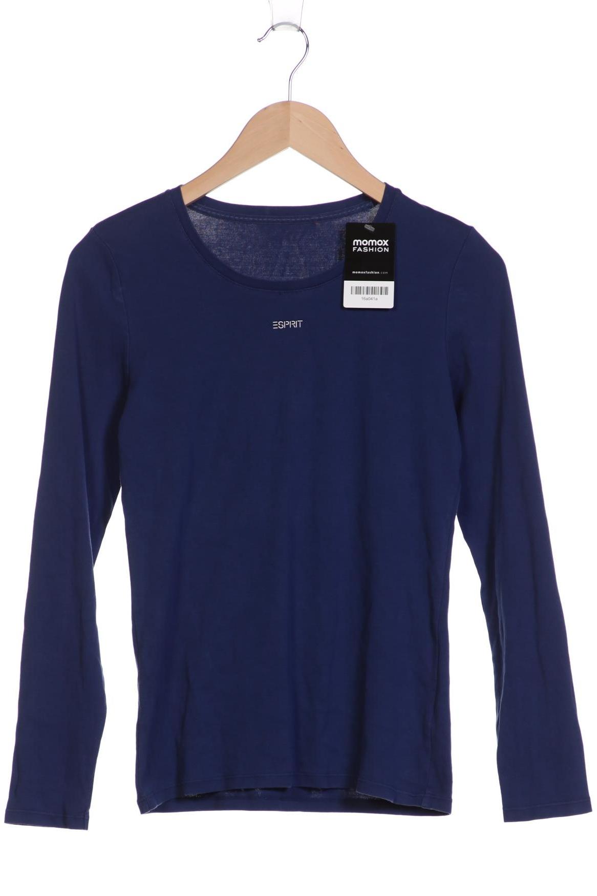 

Esprit Damen Langarmshirt, blau, Gr. 38