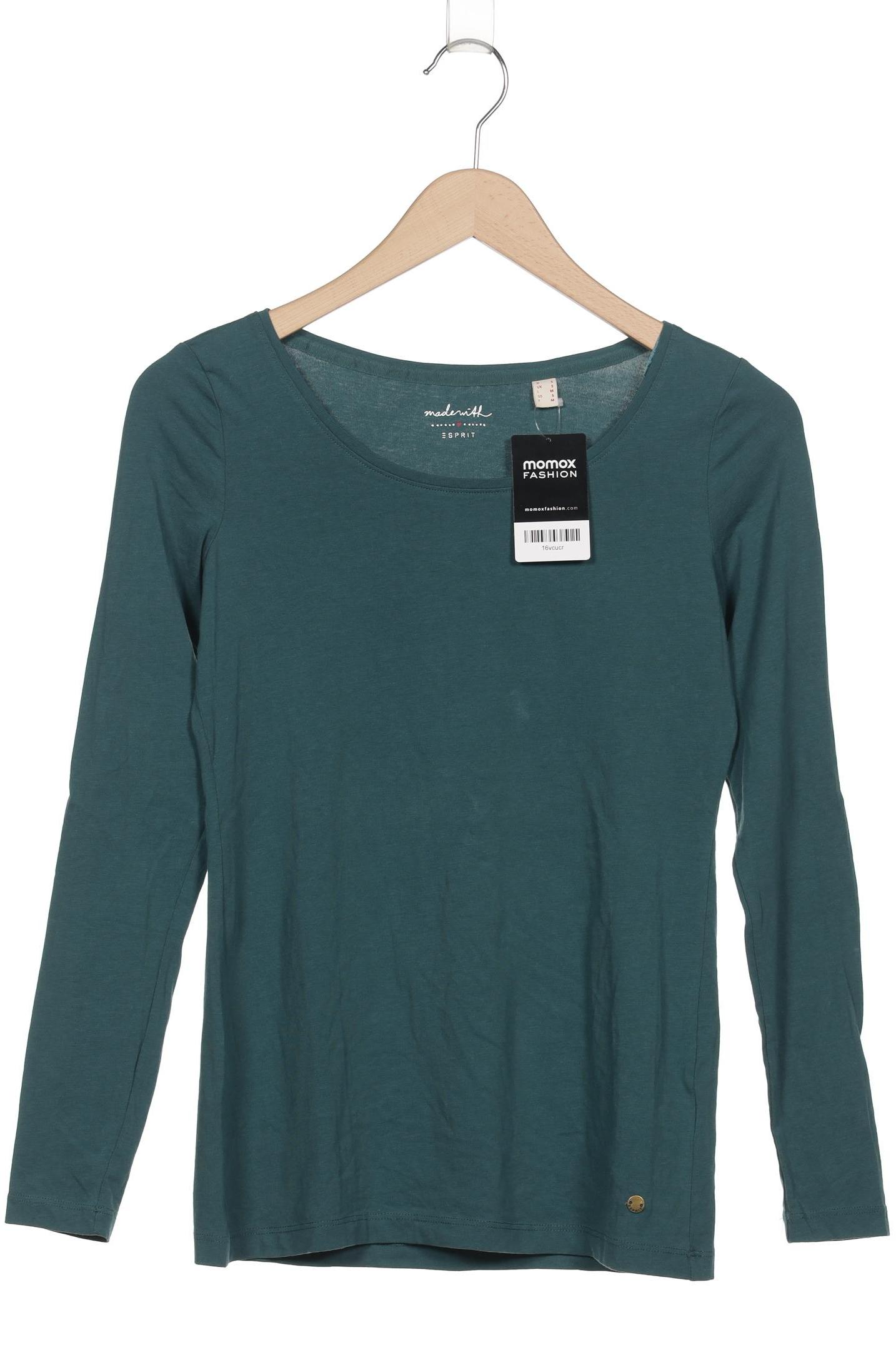 

Esprit Damen Langarmshirt, grün, Gr. 36
