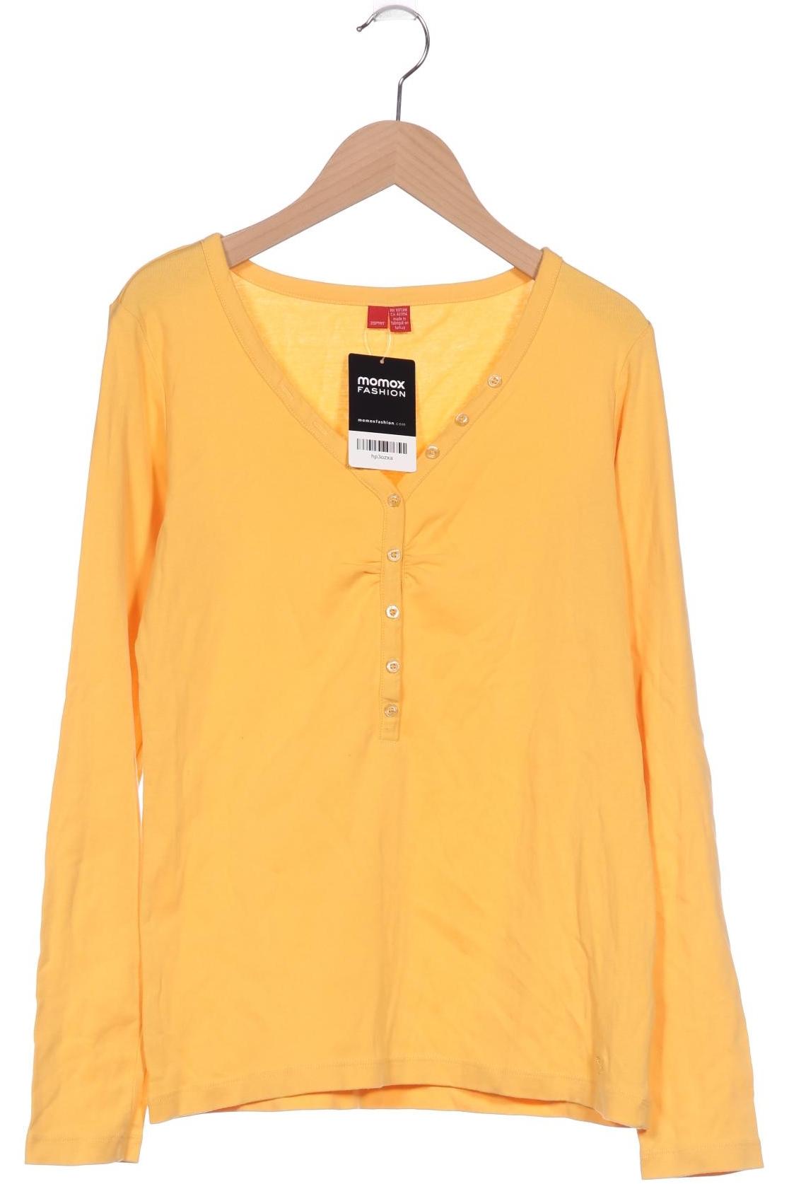 

Esprit Damen Langarmshirt, gelb, Gr. 42