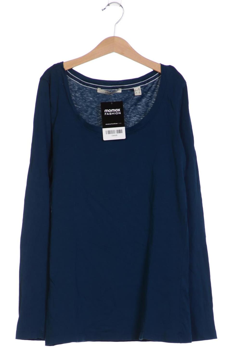

Esprit Damen Langarmshirt, blau, Gr. 34