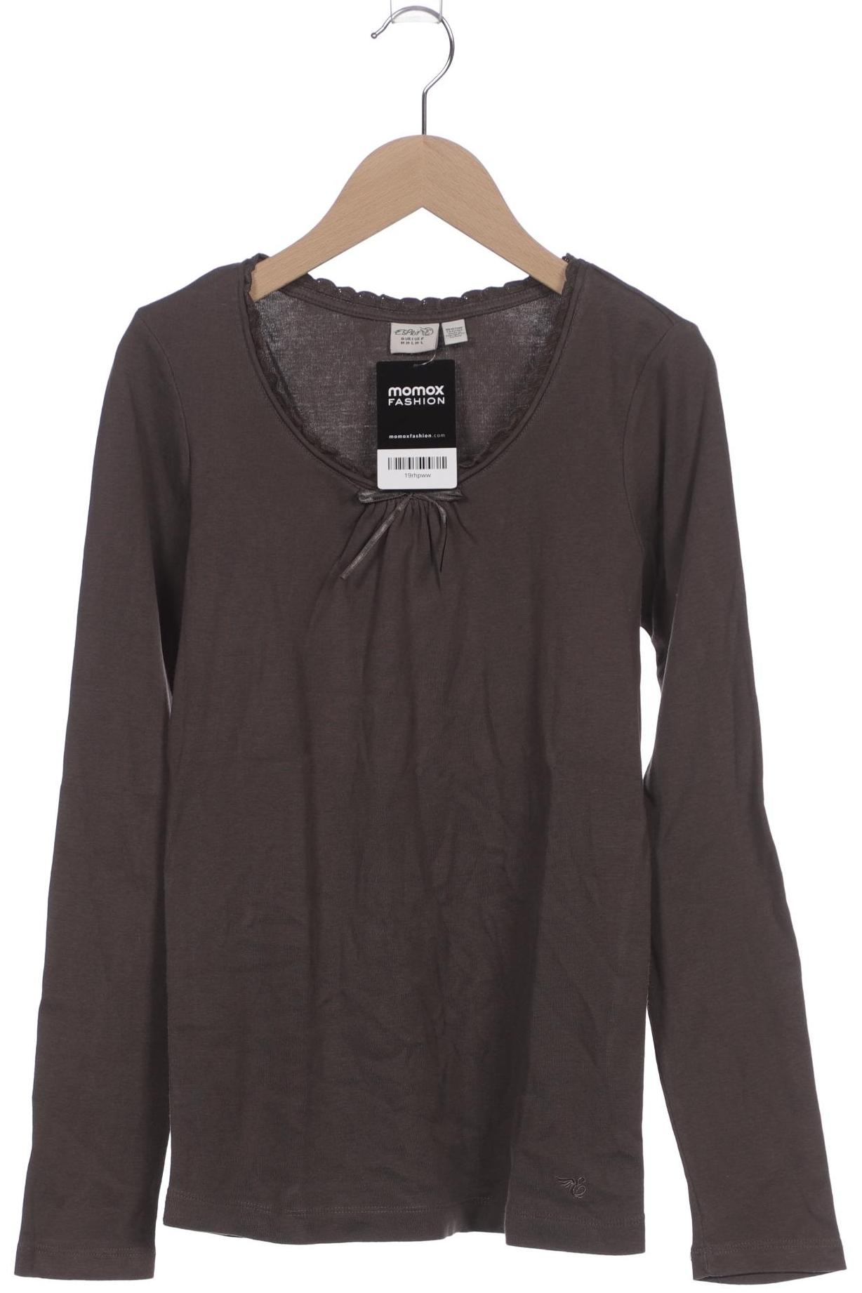 

Esprit Damen Langarmshirt, braun, Gr. 38