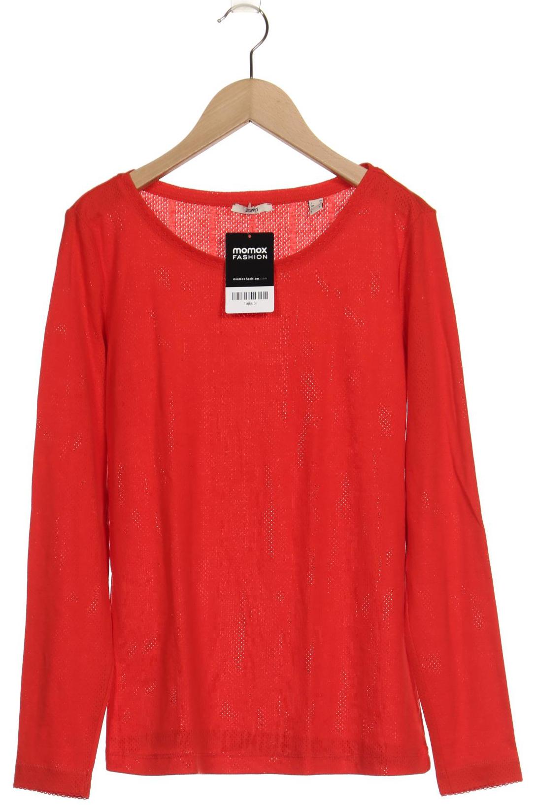 

Esprit Damen Langarmshirt, rot, Gr. 38
