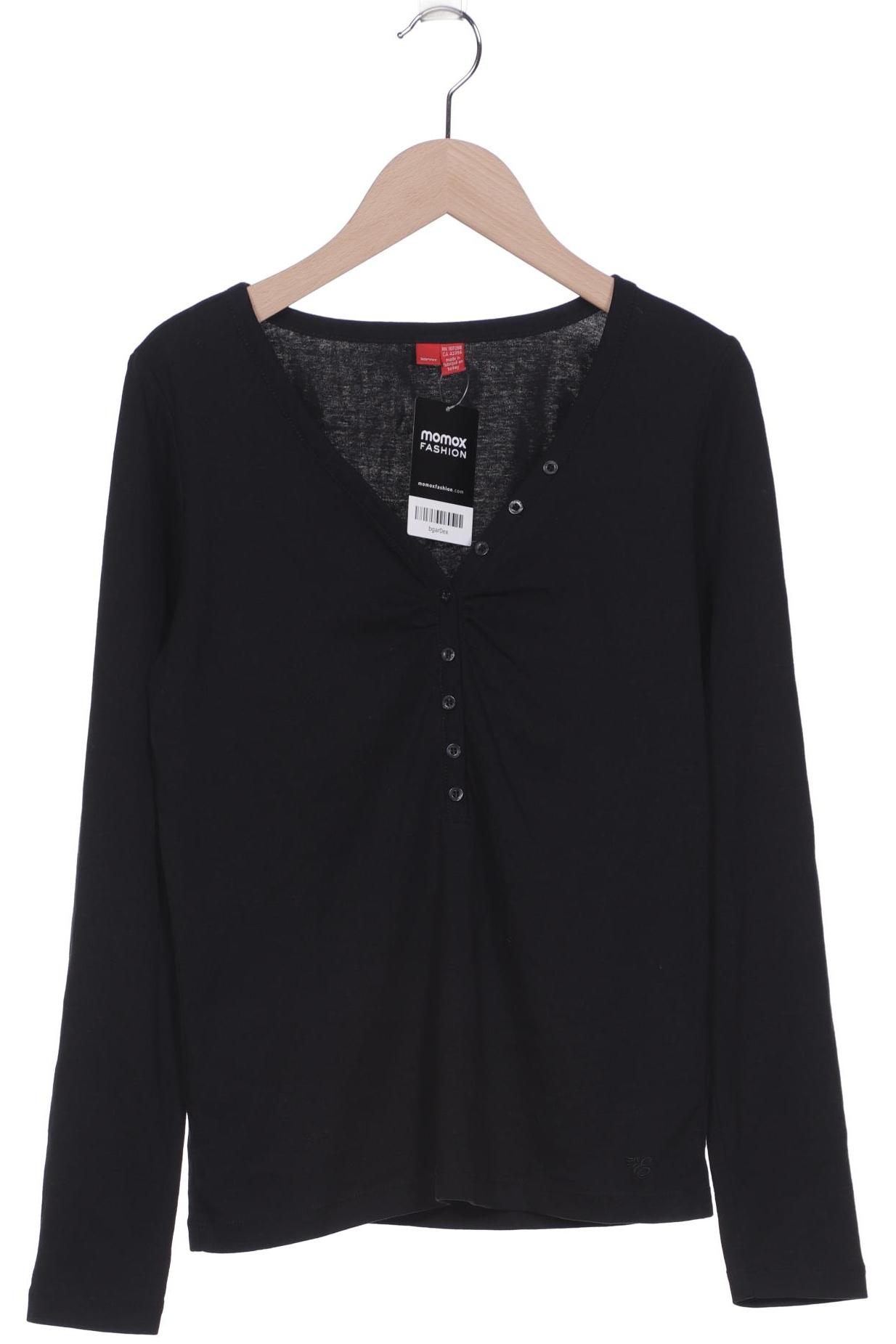 

Esprit Damen Langarmshirt, schwarz