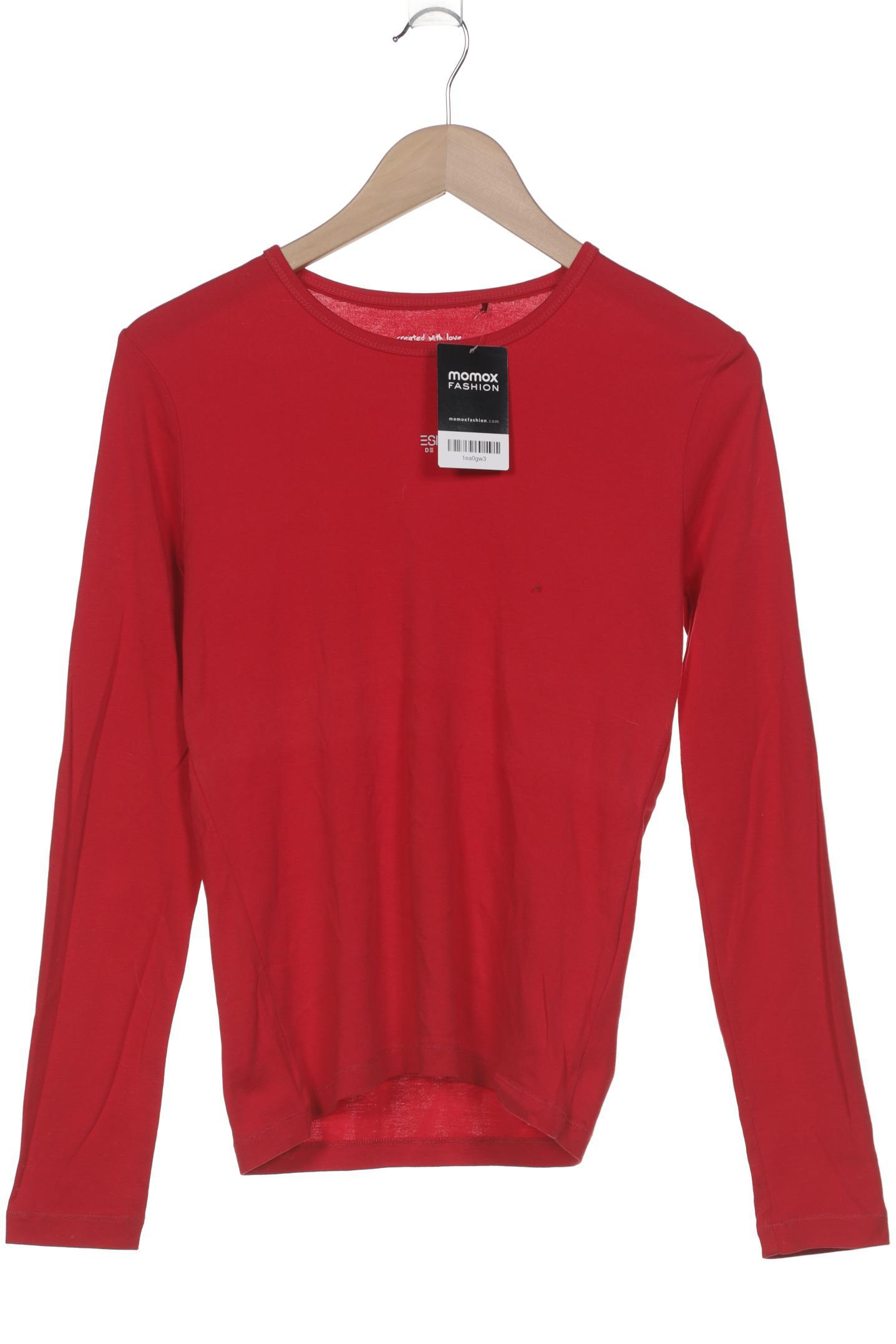 

Esprit Damen Langarmshirt, rot, Gr. 38