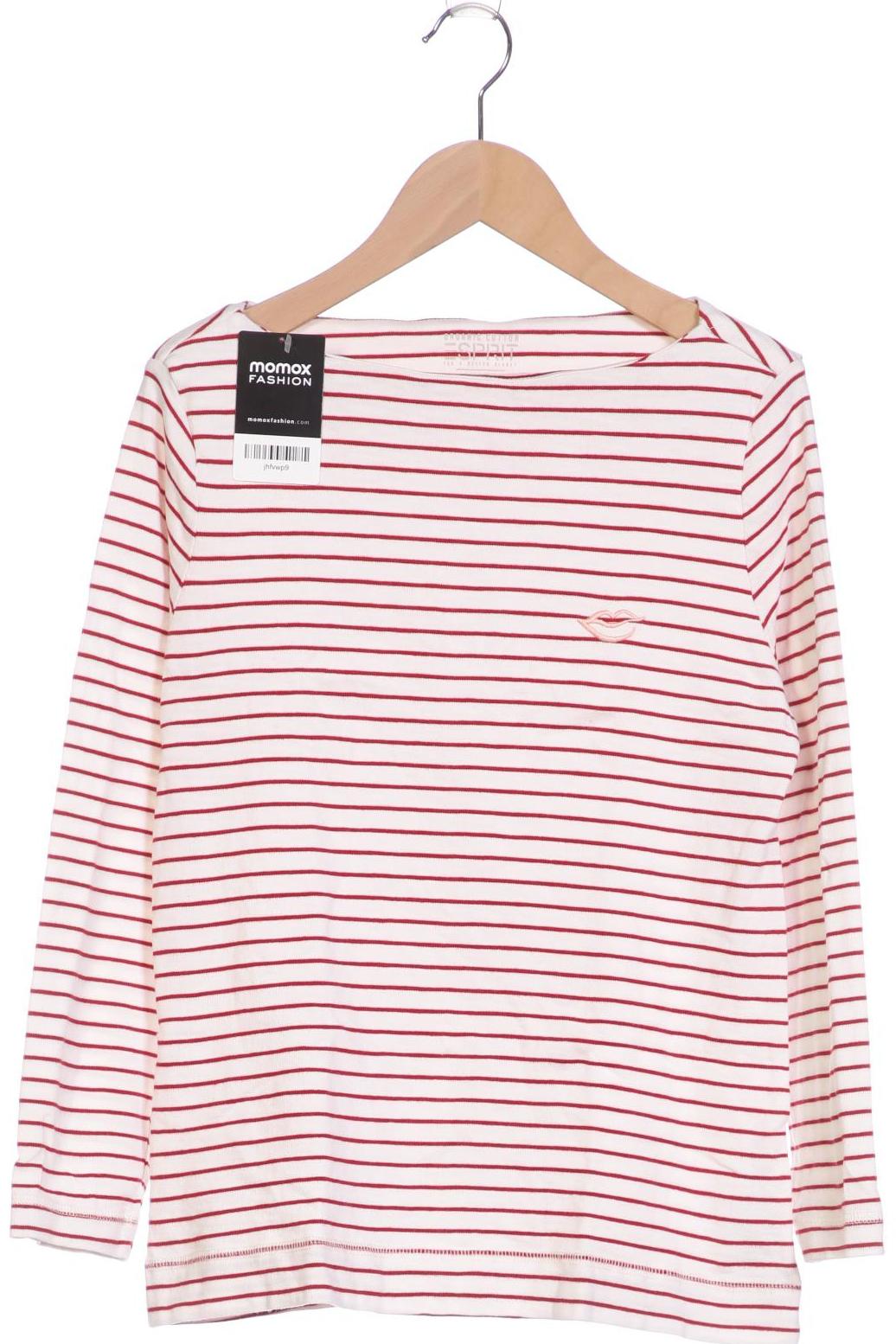 

Esprit Damen Langarmshirt, weiß, Gr. 36