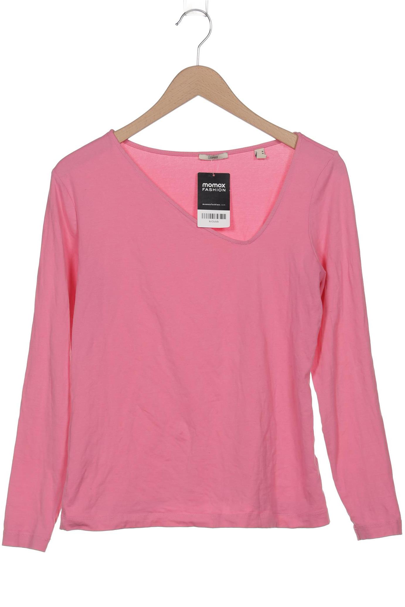 

Esprit Damen Langarmshirt, pink, Gr. 38