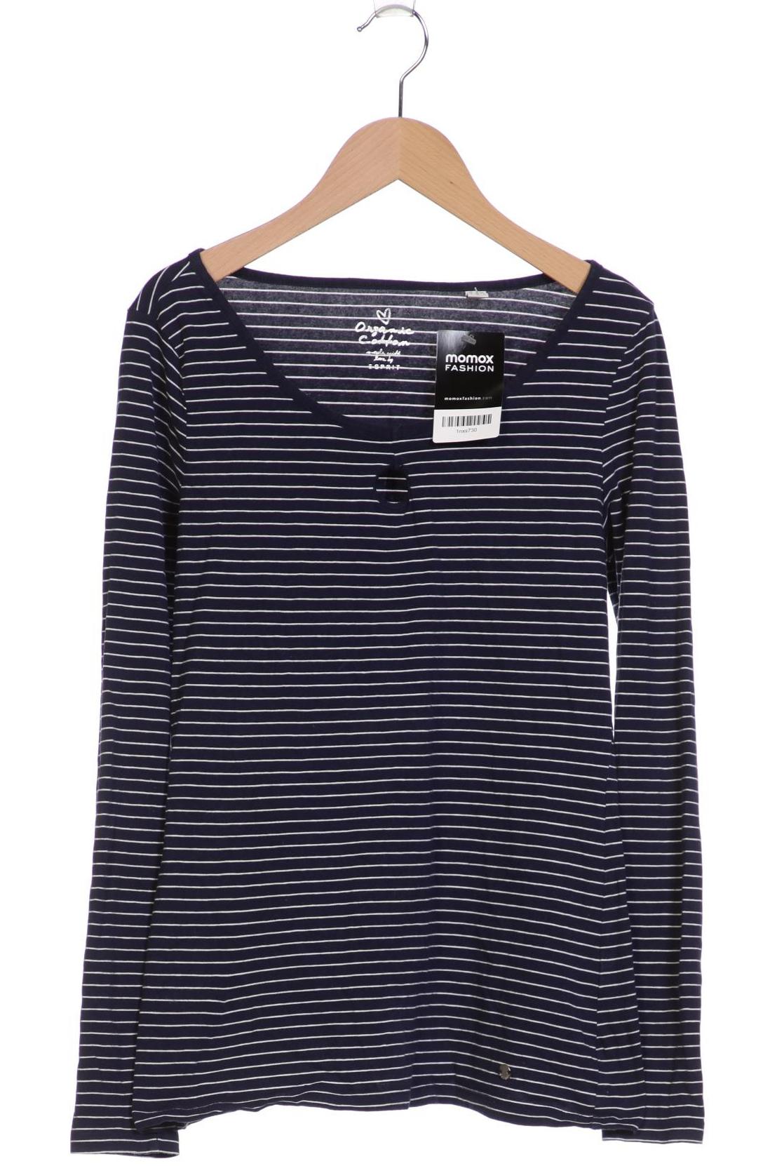 

Esprit Damen Langarmshirt, marineblau, Gr. 38