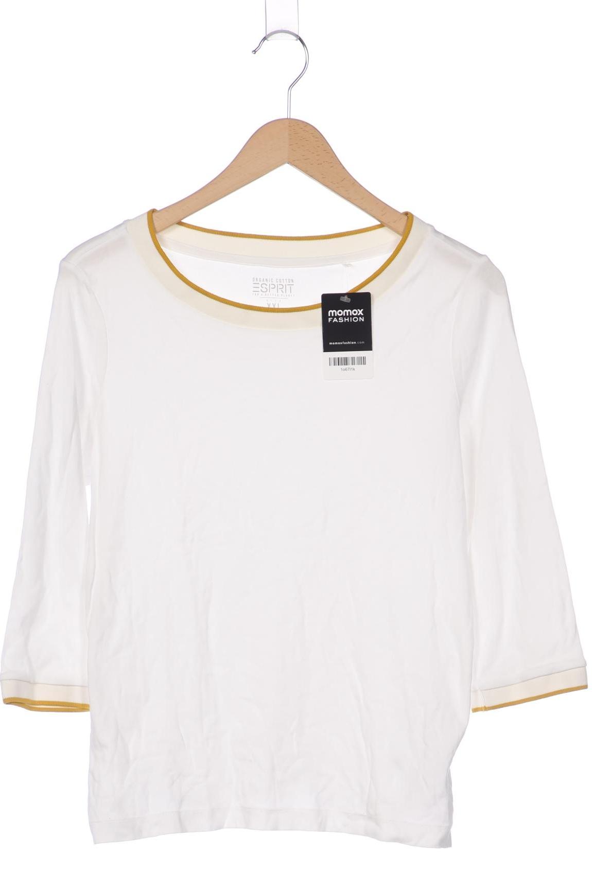 

Esprit Damen Langarmshirt, weiß, Gr. 46