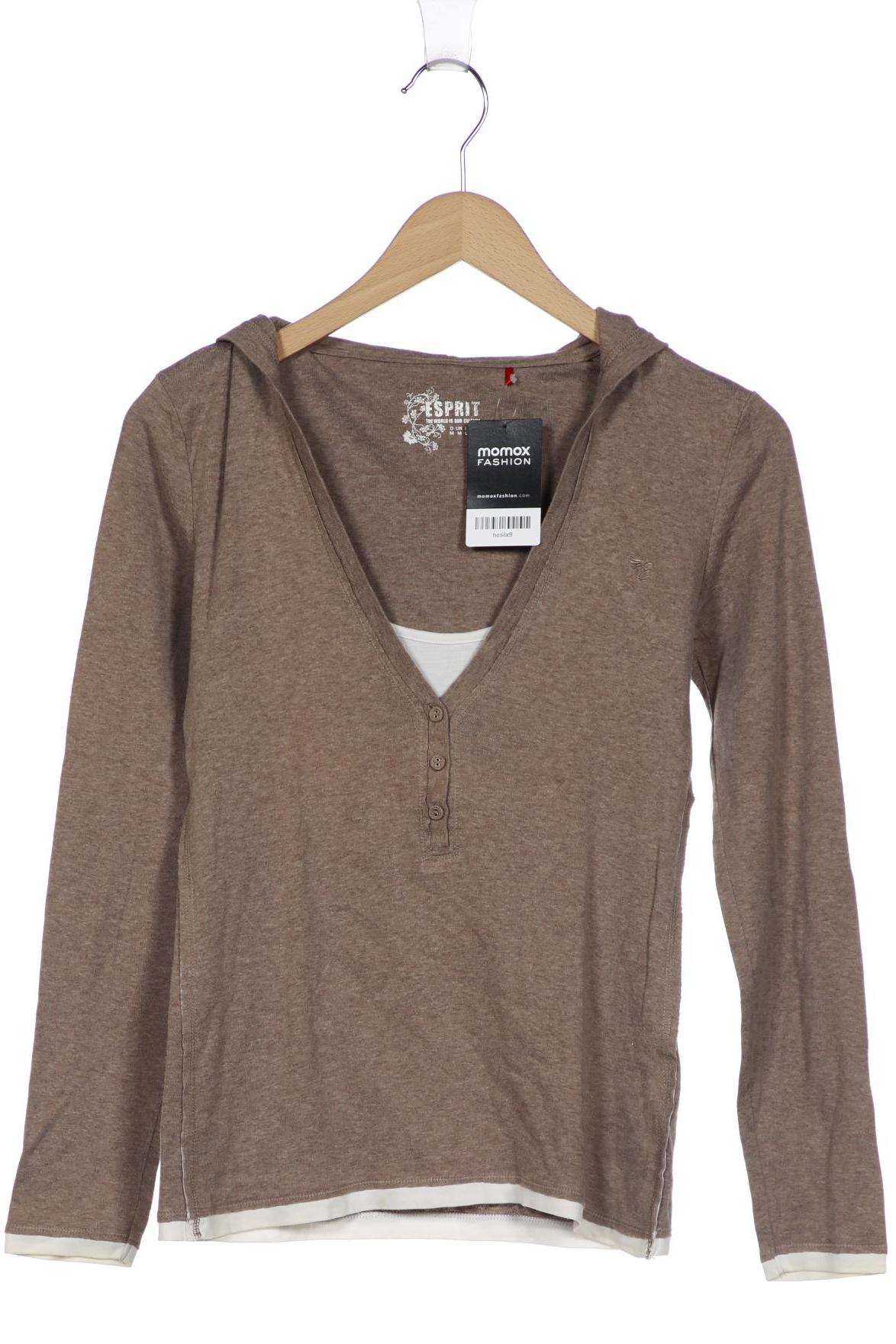 

Esprit Damen Langarmshirt, beige, Gr. 38