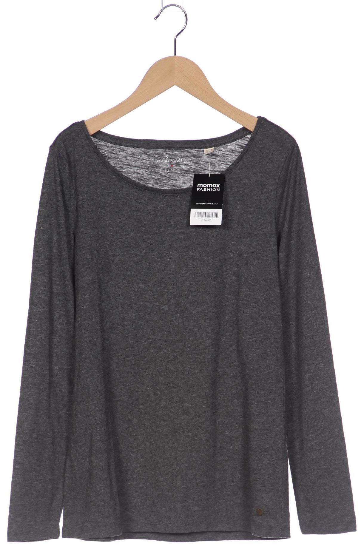 

Esprit Damen Langarmshirt, grau, Gr. 38