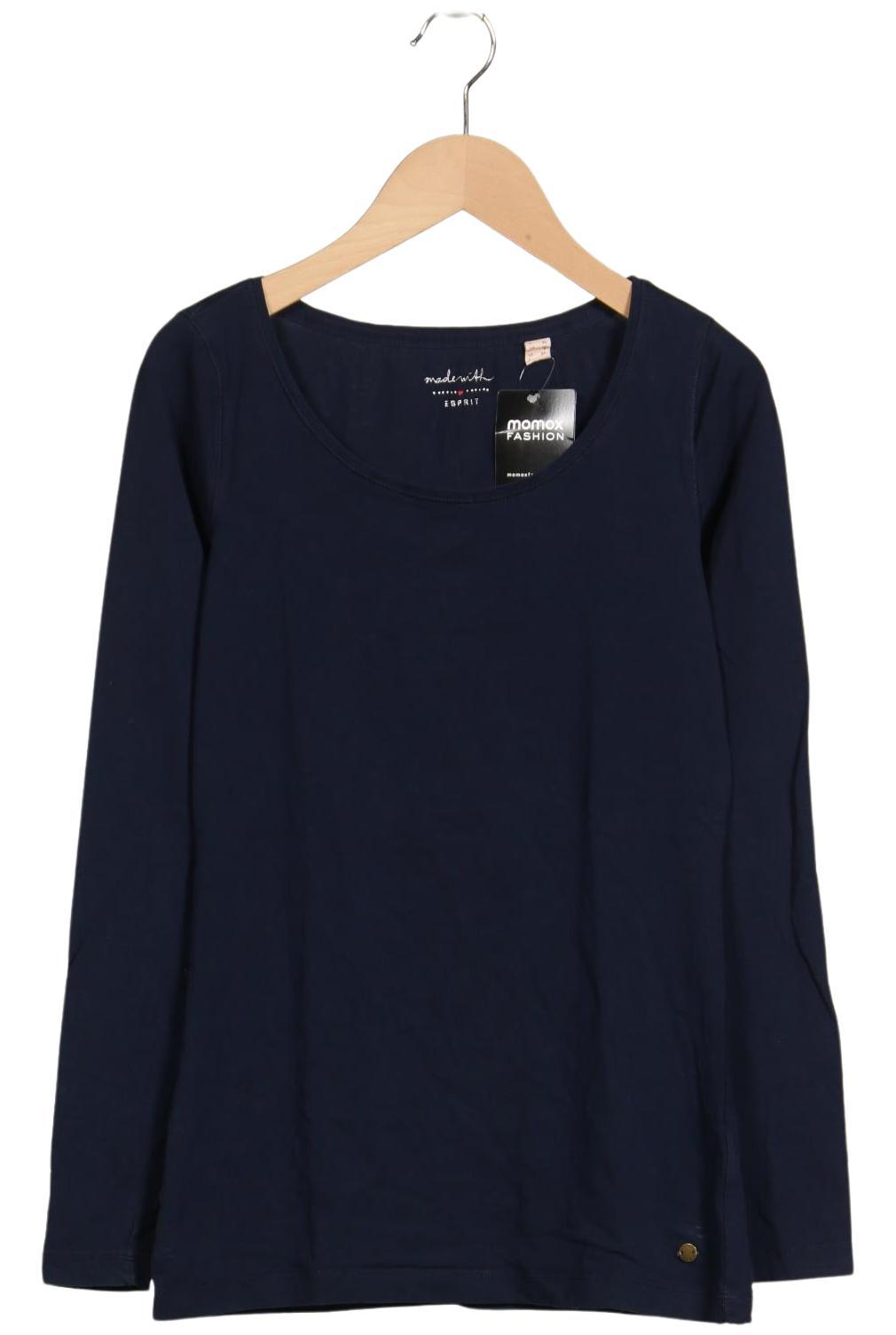 

Esprit Damen Langarmshirt, marineblau, Gr. 34