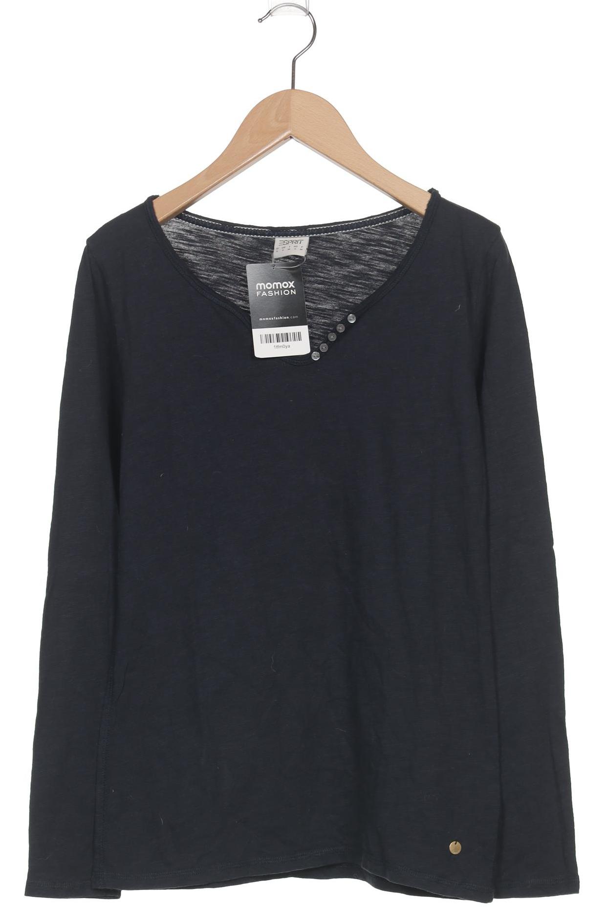 

Esprit Damen Langarmshirt, marineblau, Gr. 36