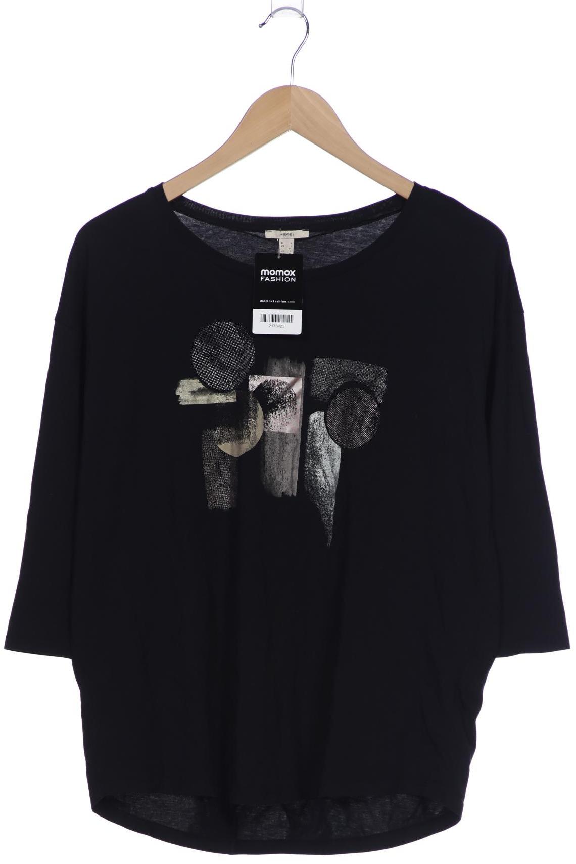 

Esprit Damen Langarmshirt, schwarz, Gr. 42