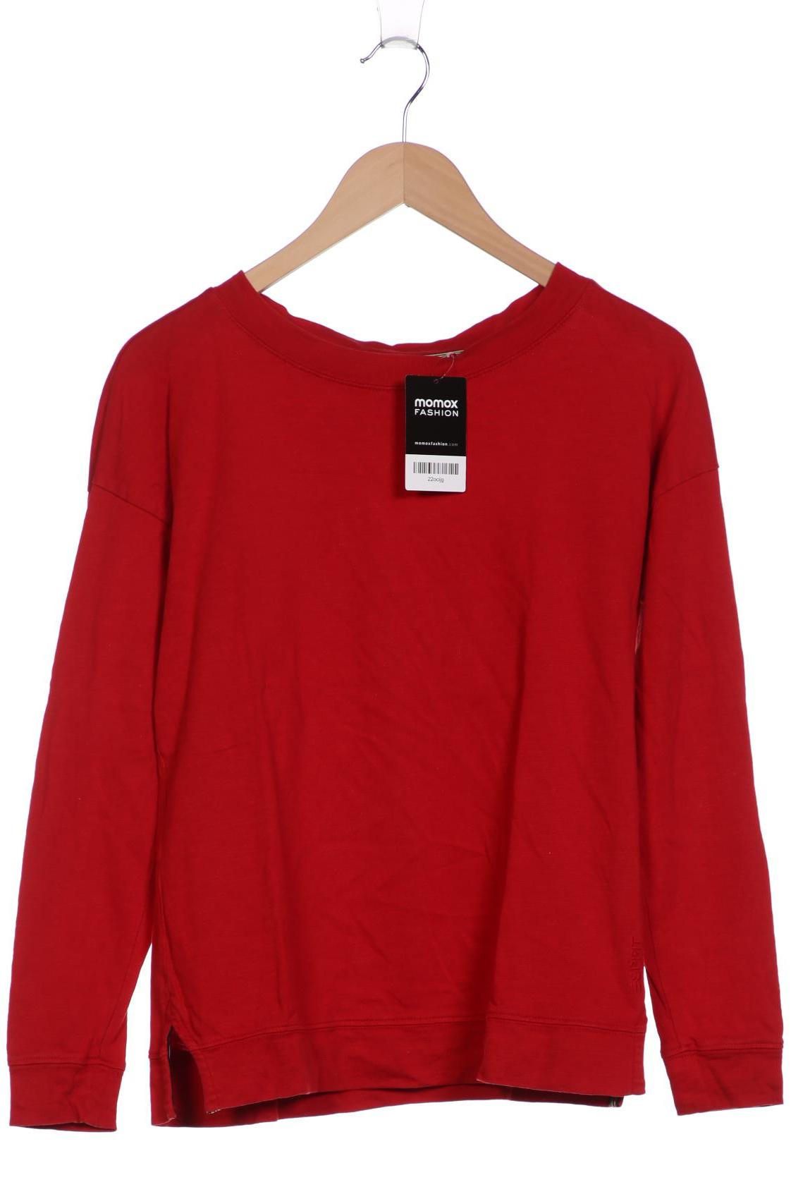 

Esprit Damen Langarmshirt, rot, Gr. 34