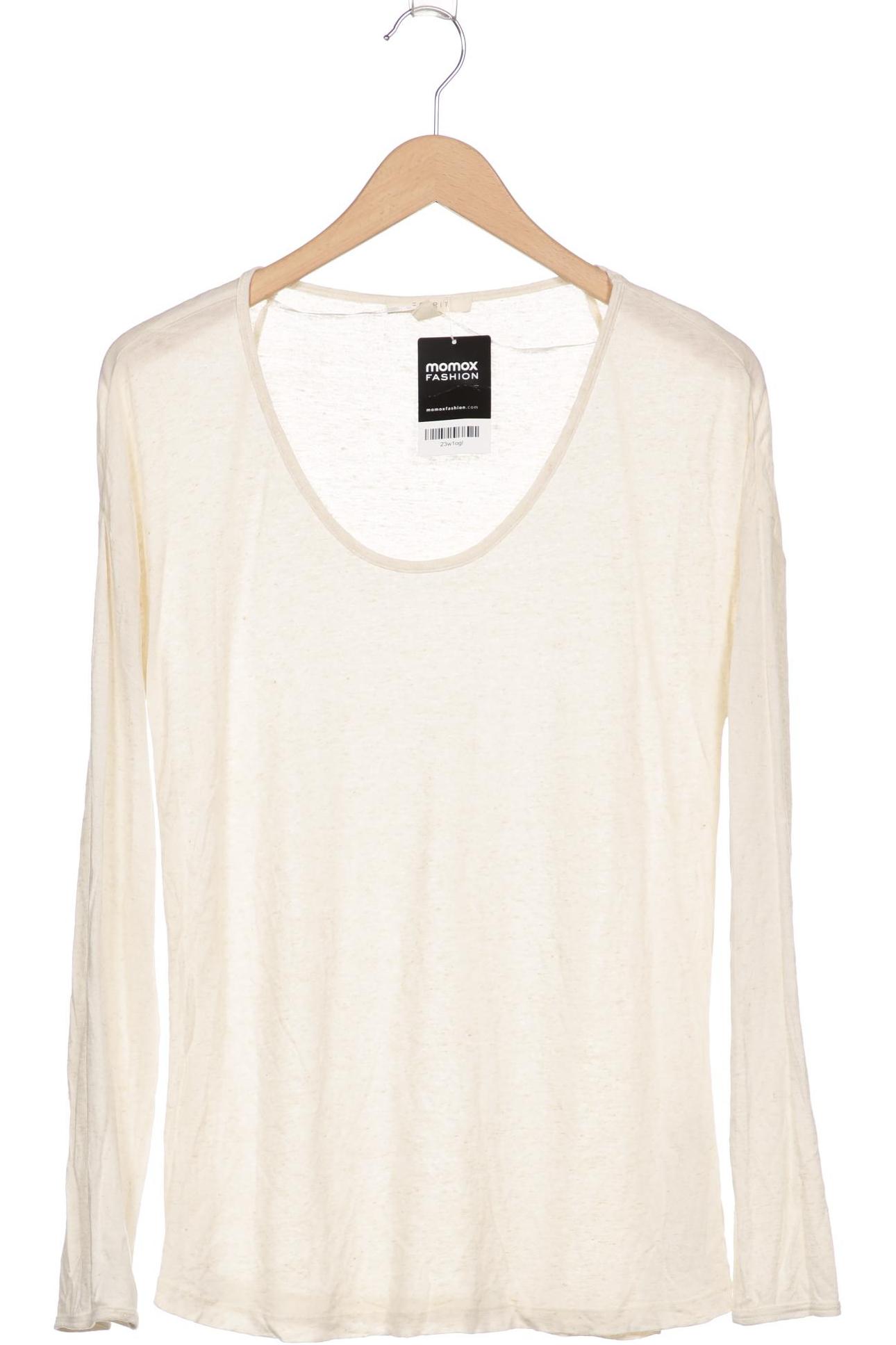 

Esprit Damen Langarmshirt, cremeweiß