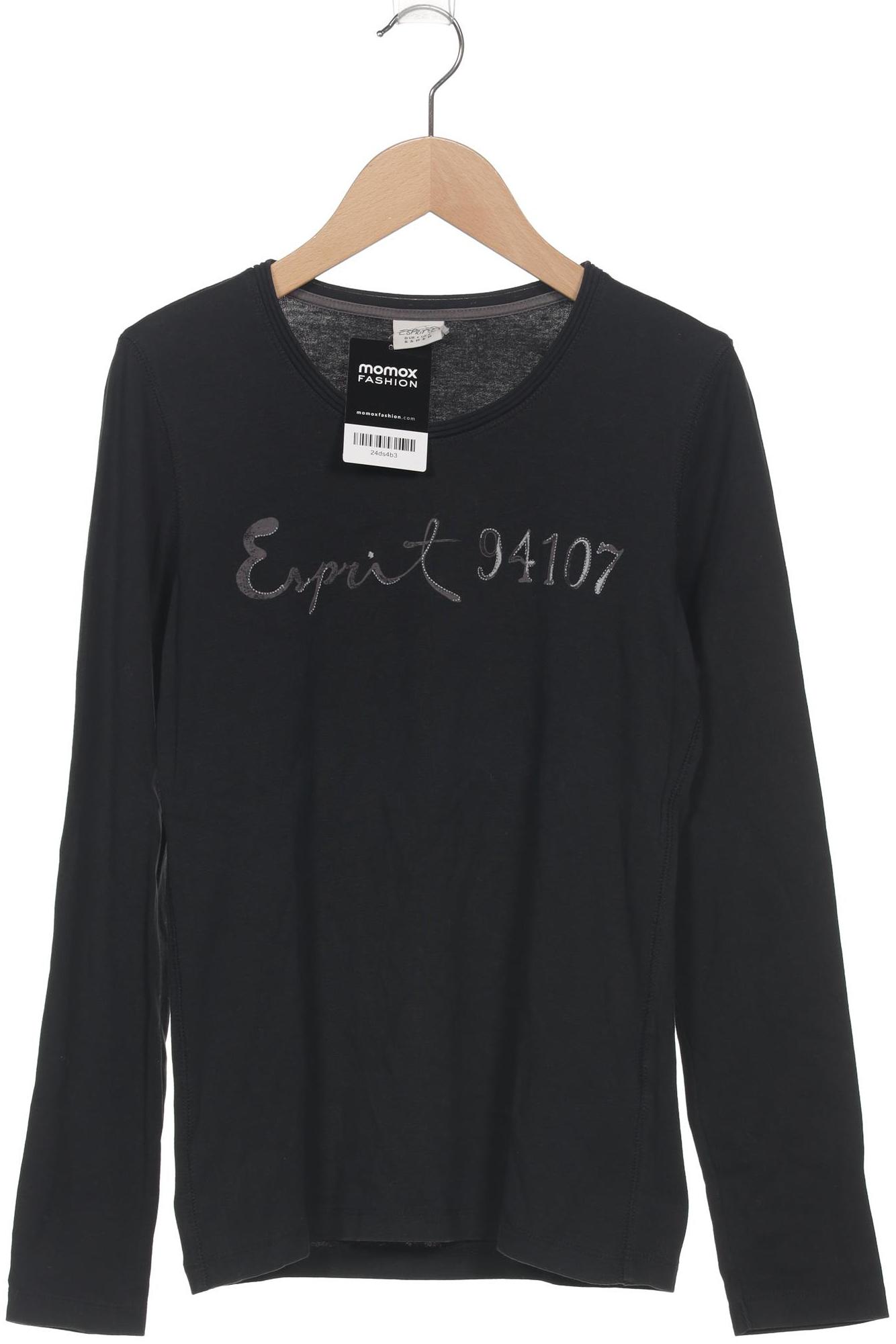

Esprit Damen Langarmshirt, schwarz, Gr. 36