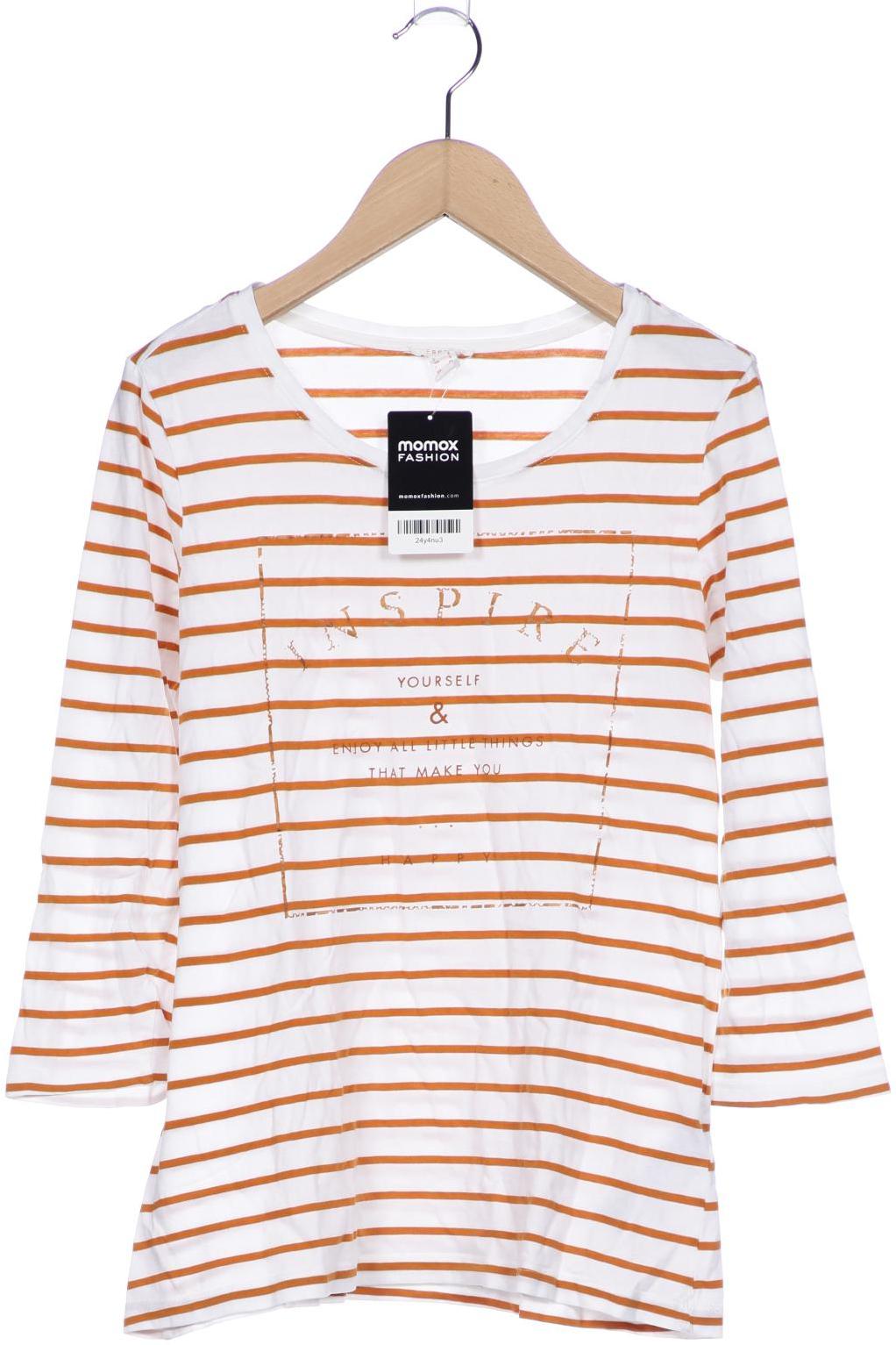 

Esprit Damen Langarmshirt, weiß, Gr. 36