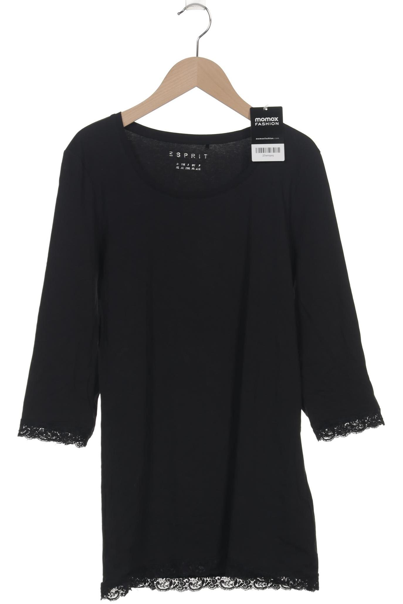 

Esprit Damen Langarmshirt, schwarz, Gr. 44